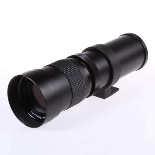 420-800mm F/8.3-16 Telephoto Zoom Lens with T2 Adapter for Nikon D7200 D7100 D90 D5000 D3300 D3200 D3100 D4S D4 - Perfect for Wildlife, Sports & Long-Distance Photography