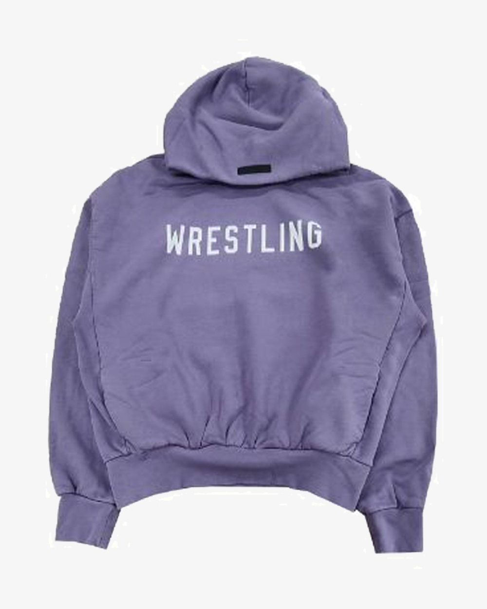FOG ESSENTIALS Fall 2024 Lavender Wrestling Hoodie - Comfortable Pullover Sweatshirt for Gym, Streetwear & Casual Outfits
