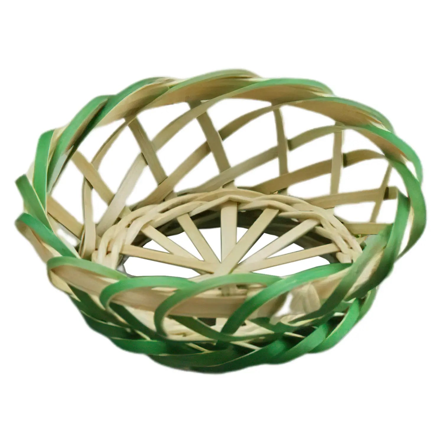Manyo Bamboo Small Serving Basket Kiku - Perfect for Snacks, Fruits, and Bread - Ideal for Picnics, Parties, and Home Decor