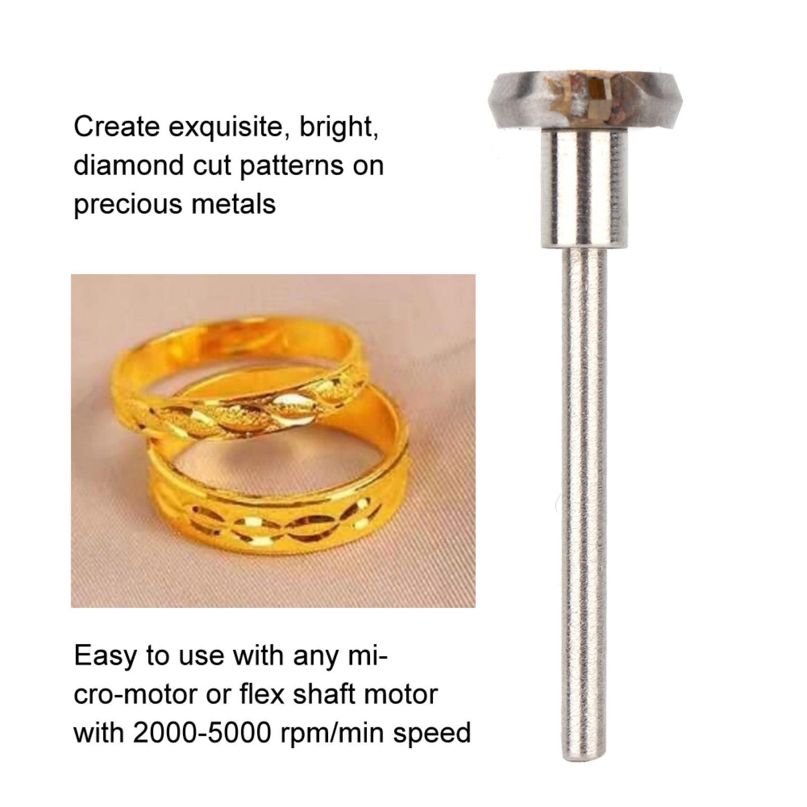 High-Speed Steel Cut Turning Burrs Set - Professional Flywheel Shank Jewelry Engraving & Metal Carving Kit for Die Grinder Drill Accessories - Perfect for Metal Drilling, Polishing & Jewelry Making (135-Piece) - Ideal for DIY Crafts, Automotive Repair & Industrial Metalworking