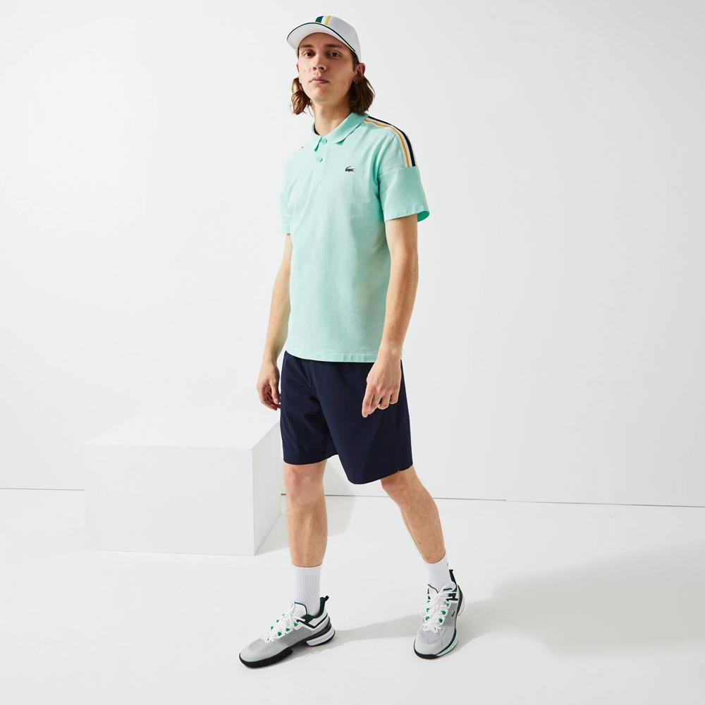 Lacoste Men's Sport Ultra Light Shorts - Navy Blue Quick-Dry Athletic Shorts for Running, Gym & Casual Wear