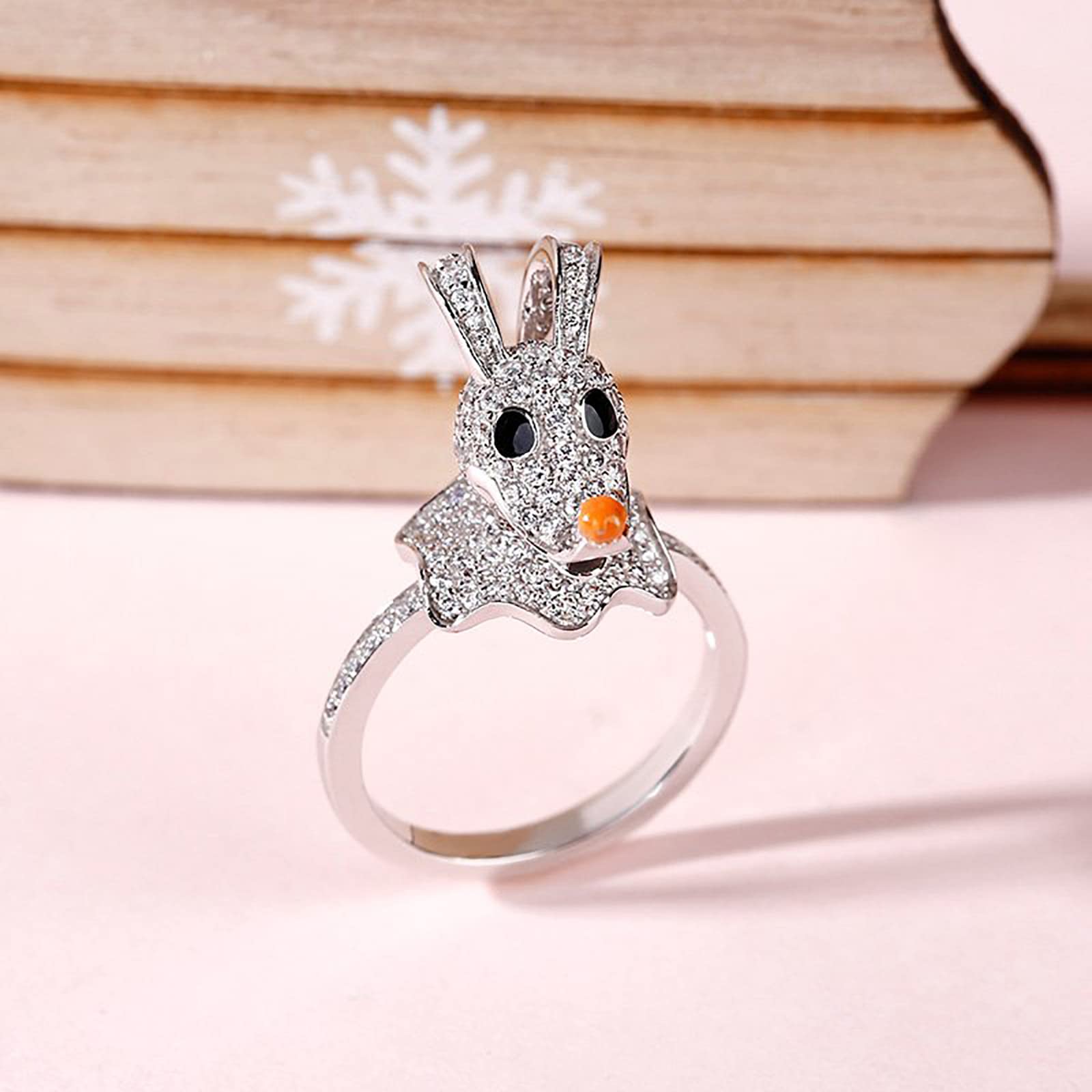 Jeulia Sterling Silver Round Cut Hug Me Ring for Women - Elegant Promise, Engagement & Wedding Band, Anniversary & Christmas Gift with Jewelry Box - Perfect for Proposals, Bridal Jewelry & Special Occasions