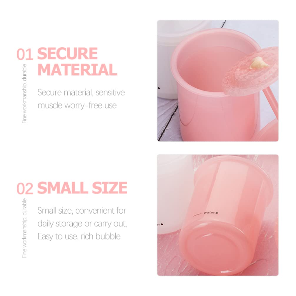 FOMIYES 6-Pack Facial Foam Cups | Manual Foam Maker for Rich Creamy Lather | Portable Face Wash Foamer Cup | Skin Care Tools for Home & Travel | Perfect for Daily Cleansing, Spa Days & On-the-Go Skincare