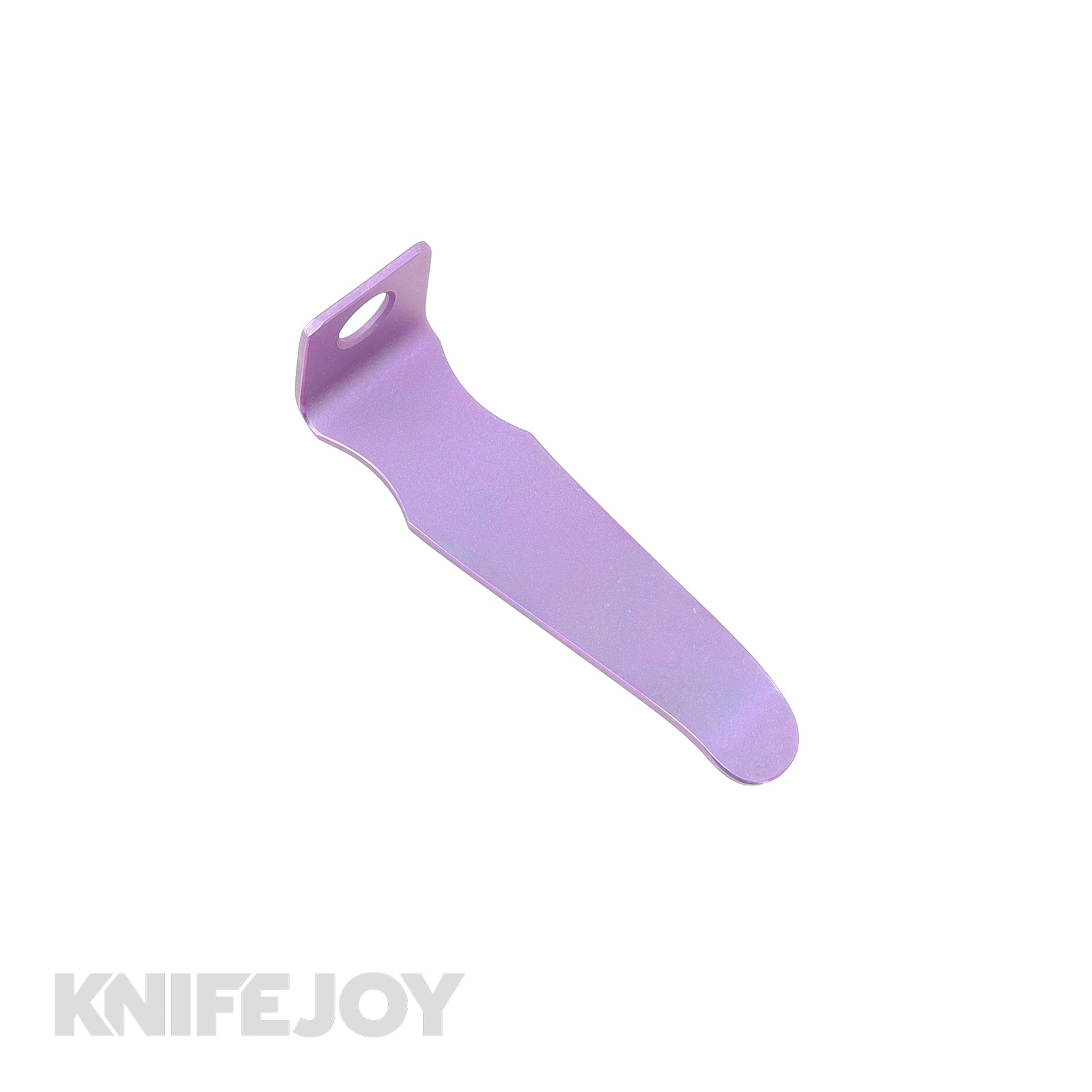 Premium Purple Anodized Titanium Pocket Clip for Microtech OTF Knives | Durable EDC Accessory for Tactical, Outdoor & Everyday Carry