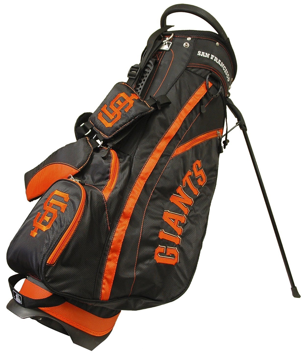 Team Golf MLB Fairway Golf Stand Bag - Lightweight 14-Way Top with Spring Action Stand | Insulated Cooler Pocket, Padded Strap, Umbrella Holder & Removable Rain Hood | Perfect for Golf Tournaments, Driving Range & Weekend Golf Outings