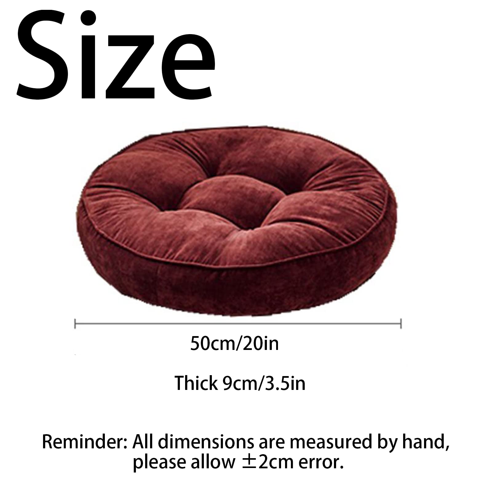 Round Outdoor Hanging Chair Cushions - 20