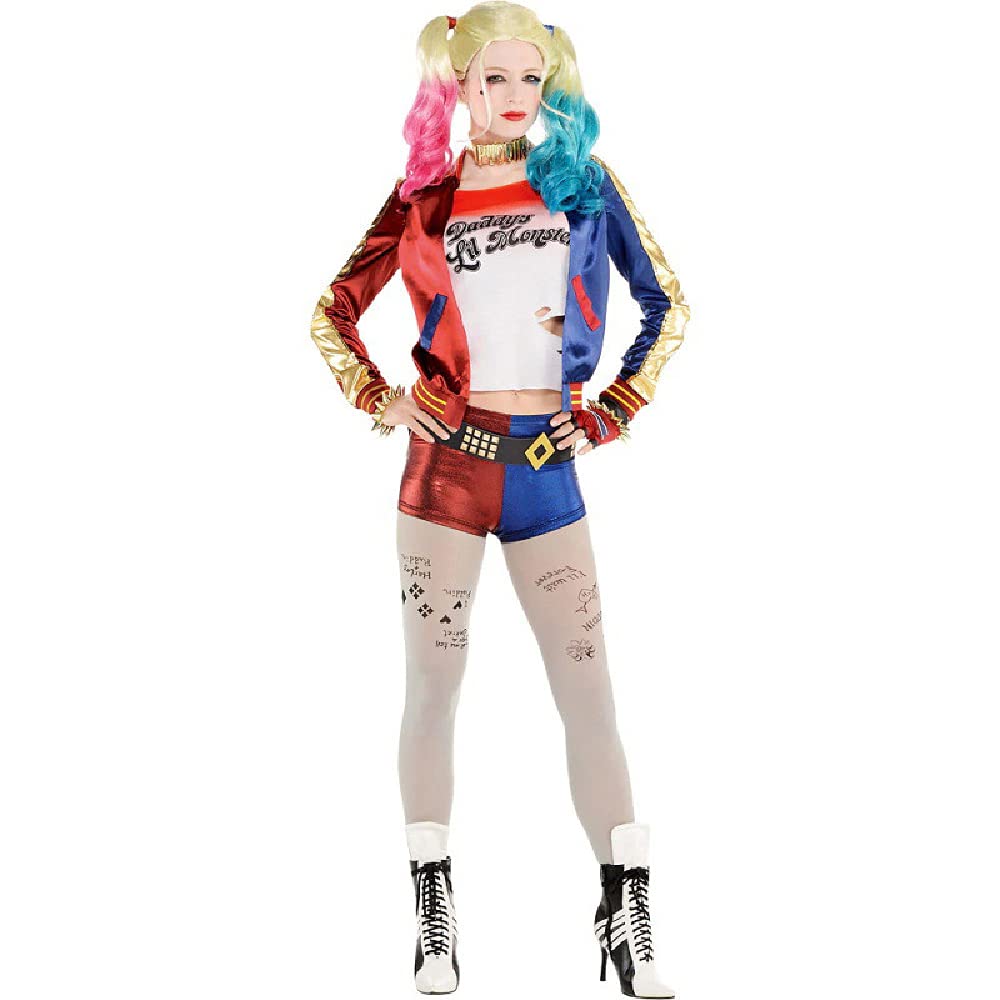 Quenny Halloween Costumes for Girls - Clown Cosplay Outfit for Kids & Teens | Perfect for Halloween Parties, Dress-Up & Themed Events