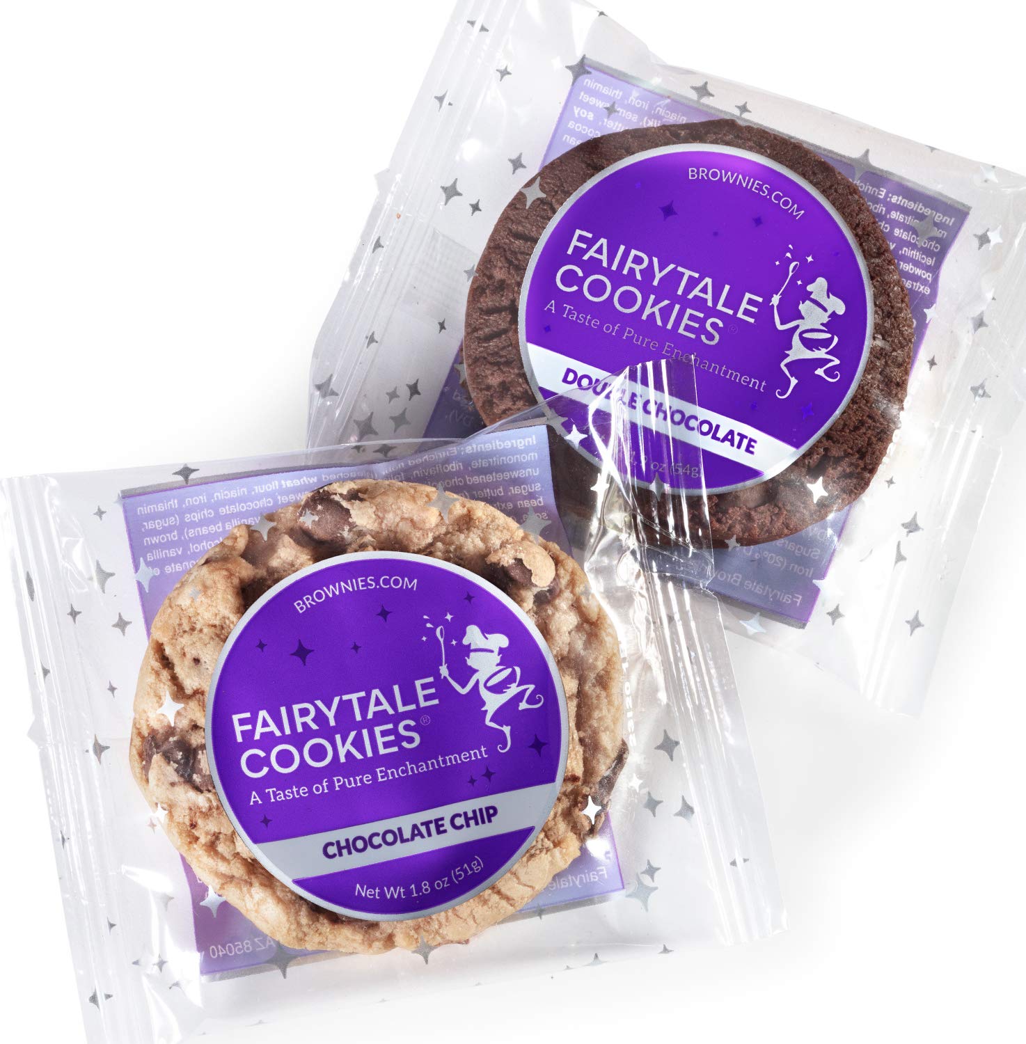 Gourmet Fairytale Brownies Mother's Day Gift Box - Deluxe Chocolate Bars, Sprite Cookies & Blondies Combo (26 Individually Wrapped Pieces) - Perfect for Holiday Gifting, Office Treats & Special Occasions