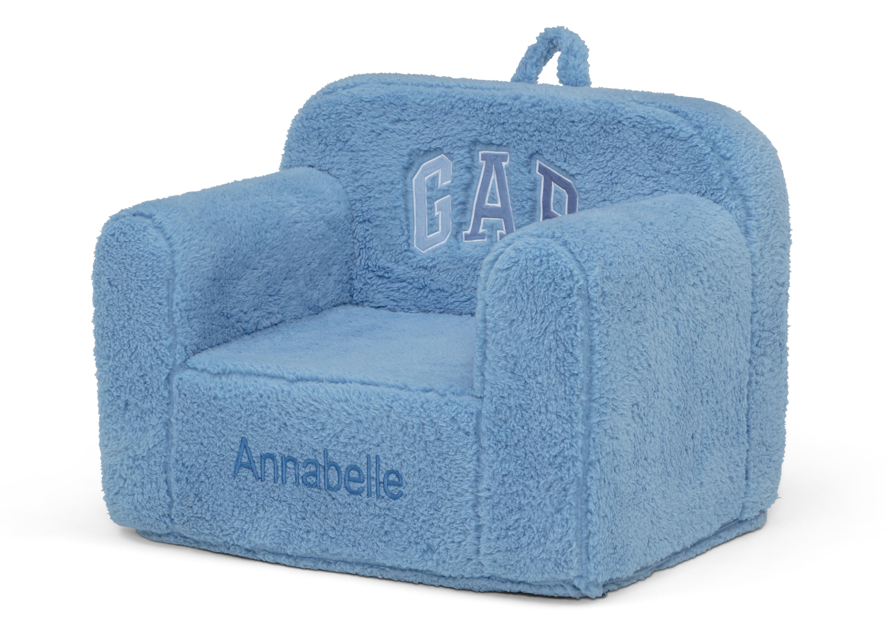 Personalized BabyGap Sherpa Chair - Cozy & Custom Kids' Seat for Nursery, Bedroom, or Playroom - Perfect for Reading, Relaxing & Snuggling