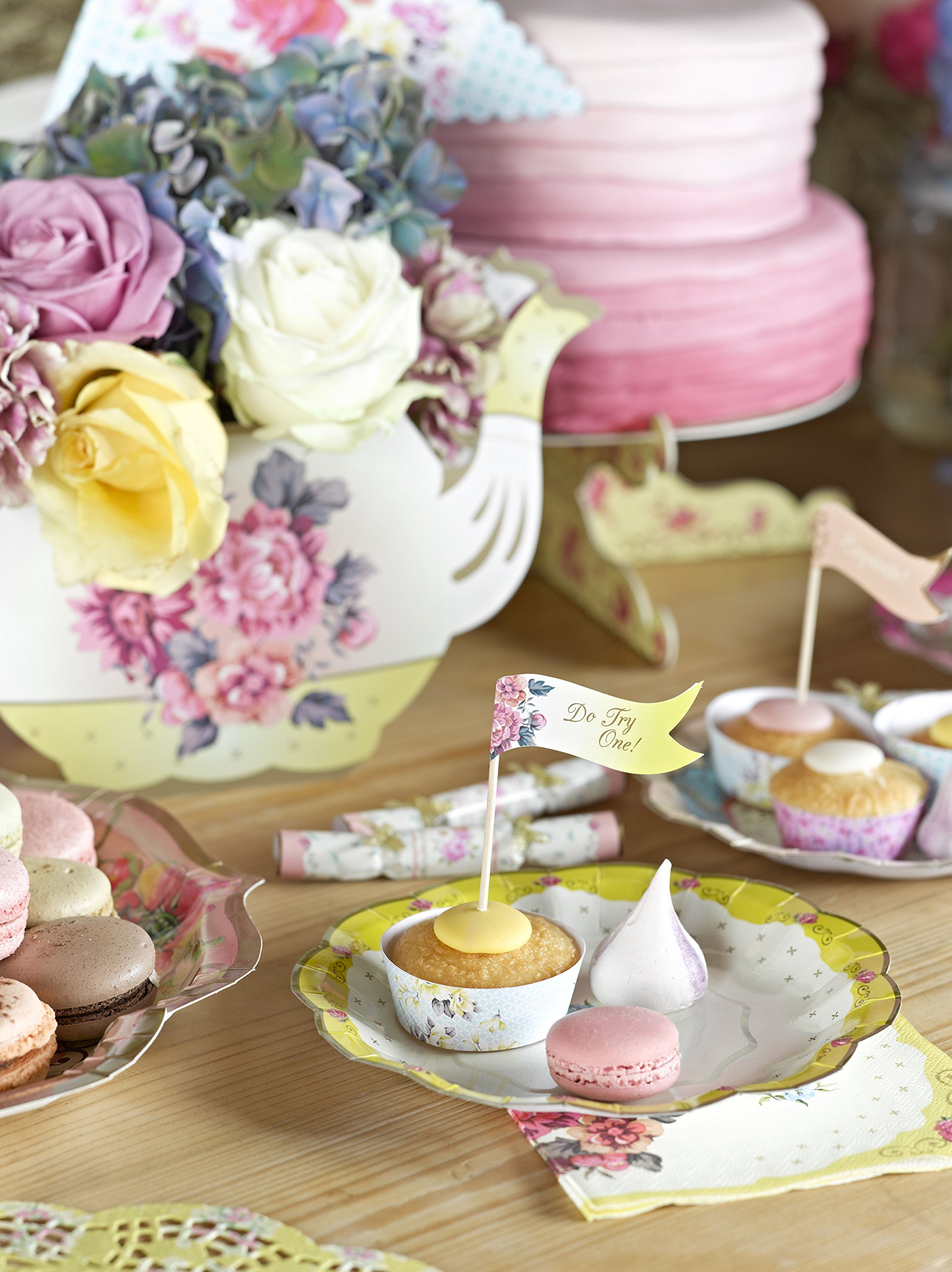 Delicious Paper Plates by Talking Tables - Perfect for Parties, Picnics & Birthday Celebrations