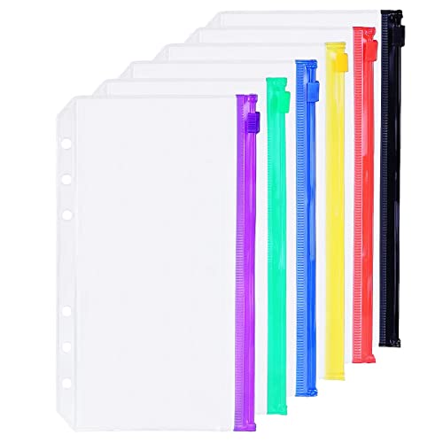 6 Color Zip Pocket