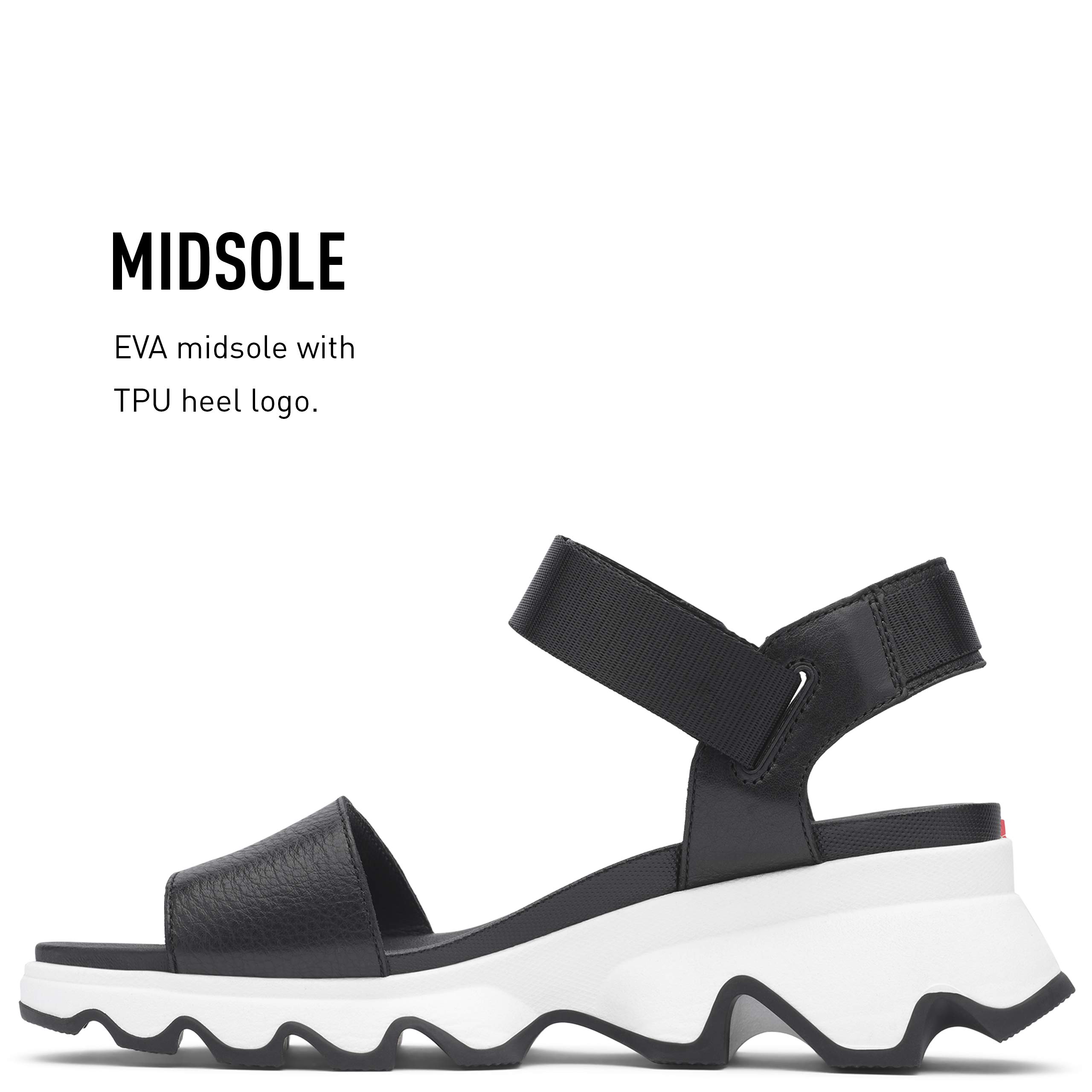 Sorel Women's Kinetic Sandals - Comfortable Waterproof Hiking Sandals for Outdoor Adventures, Beach & Travel