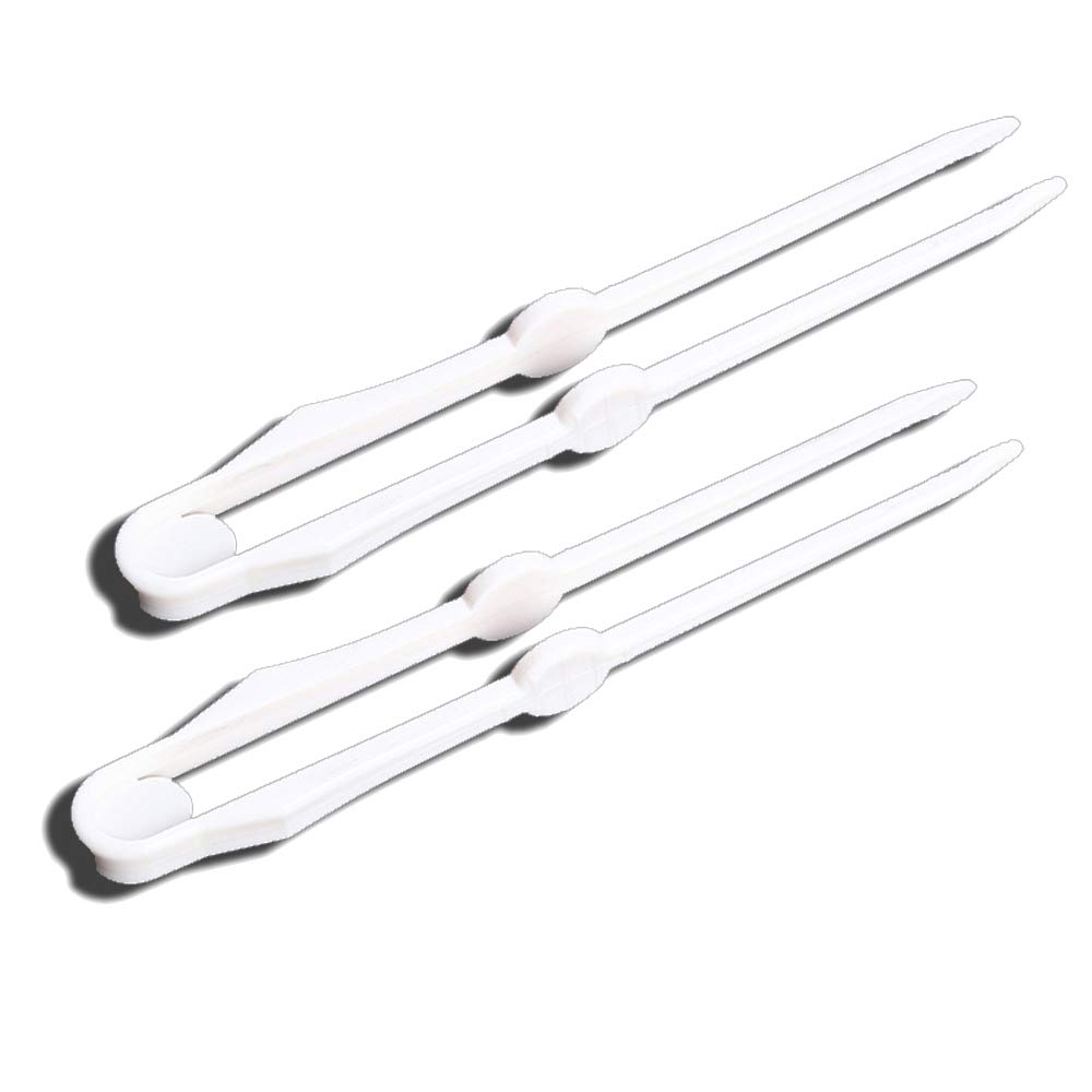 2-Pack Stainless Steel Chip Tongs - 12-Inch Kitchen Food Tongs for Bread, Snacks, Potato Salad - Perfect for Home, Restaurant & Bakery Use - Ideal for Serving, BBQ, Picnics & Buffets