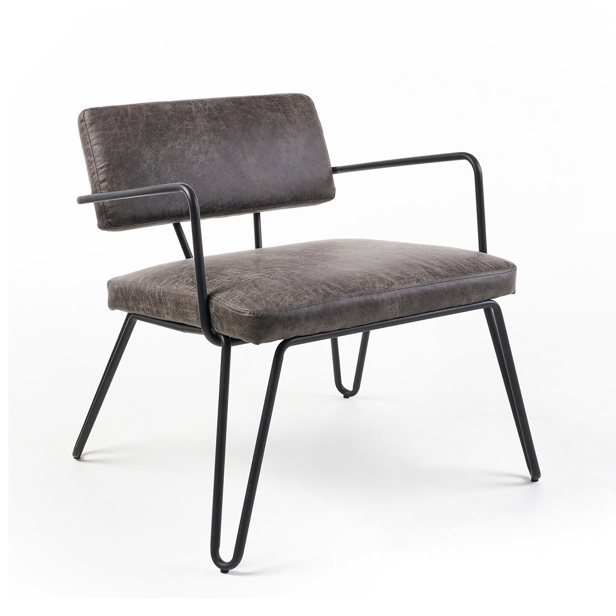 Chelsea Occasional Chair - Modern Accent Chair for Living Room, Bedroom & Office - Stylish Upholstered Armchair with Wooden Legs - Perfect for Reading Nook, Guest Seating or Home Decor
