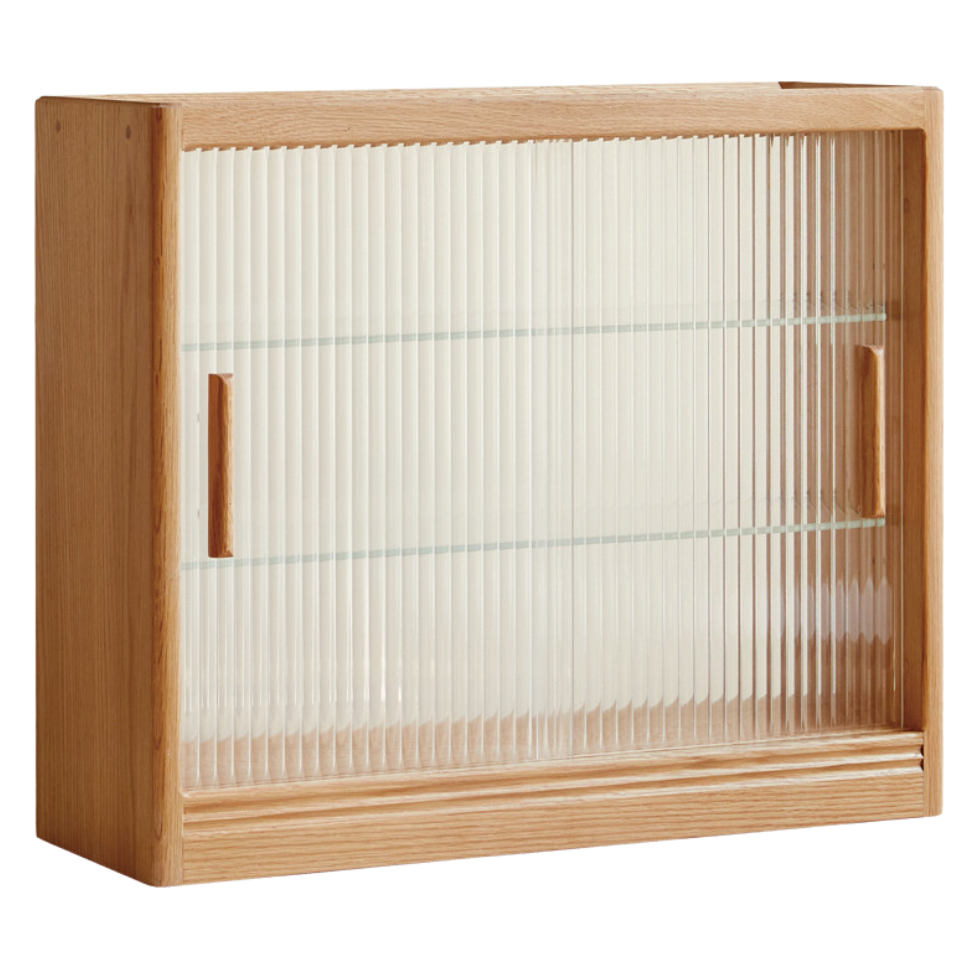 23.6x20.1x8.7nch / 60x51x22сm / Natural wood color / Oak storage cabinet