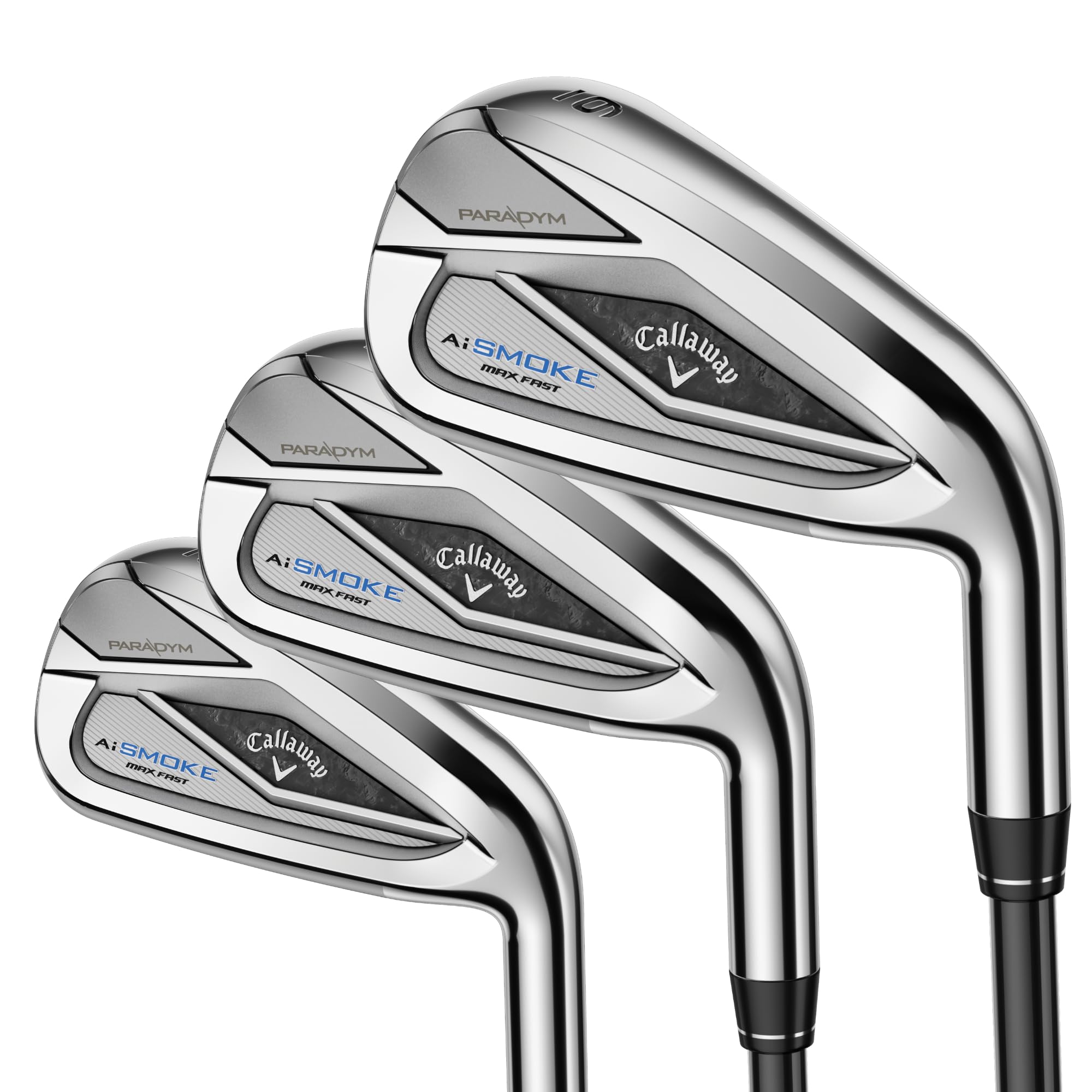 Callaway Golf Paradym AI Smoke Max Fast Iron Set - Premium Golf Clubs for Distance & Accuracy | Perfect for Driving Range & Tournament Play