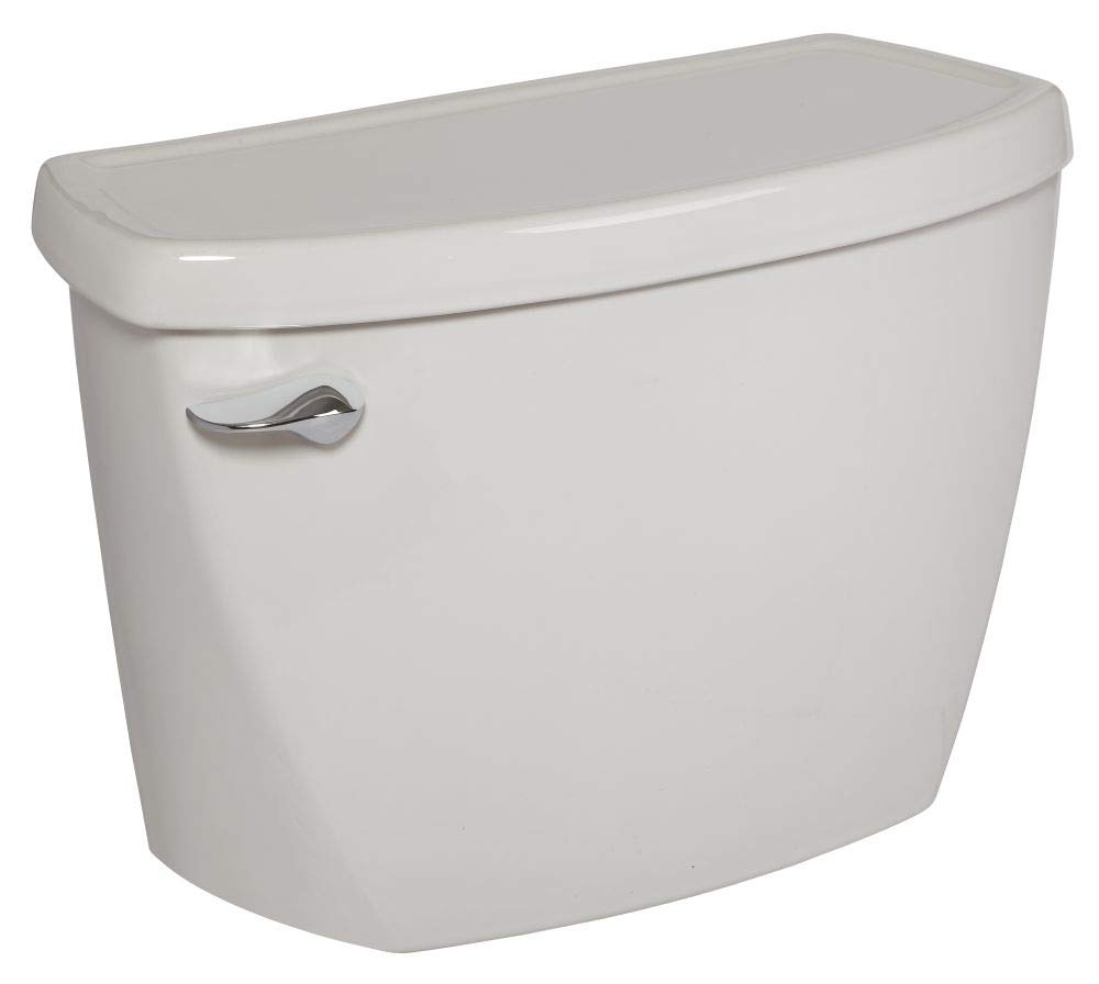American Standard 4142.016.020 Yorkville Flushometer Toilet Tank Complete with Coupling Components - White (Tank Only) 9.9