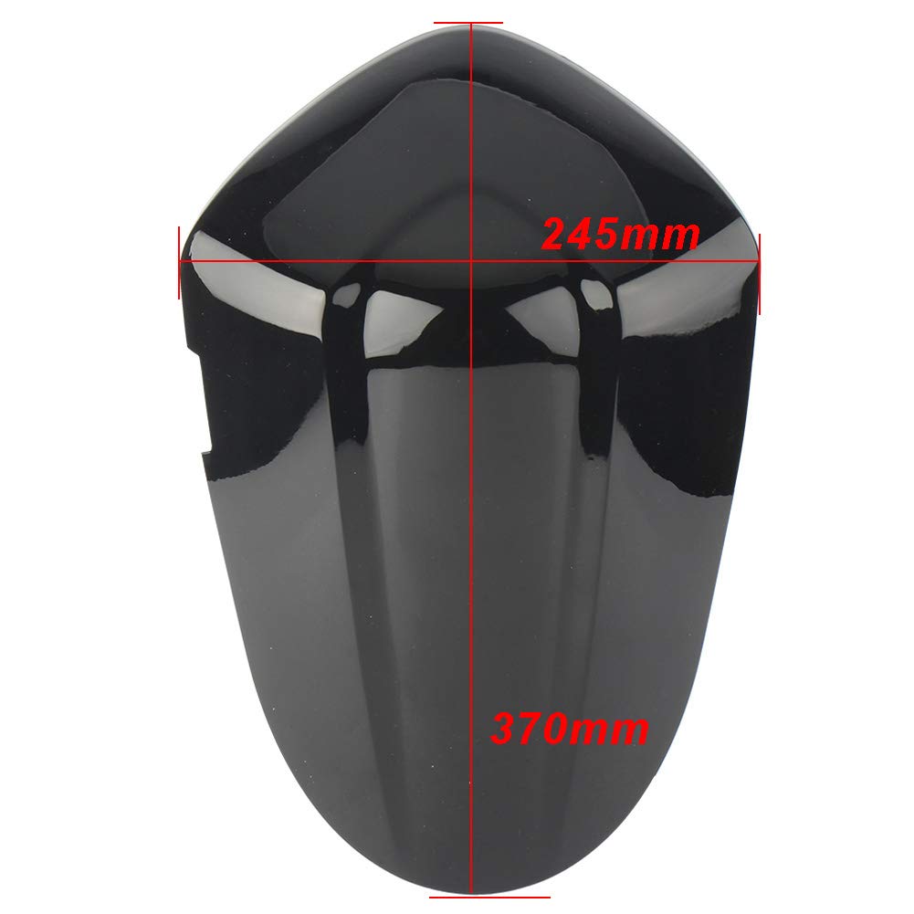 Kawasaki Ninja ZX-10R Rear Seat Cowl Fairing Tail Cover - Matte Black Replacement Part for 2016 2017 2018 Models | Motorcycle Accessories for Sport Bike Enthusiasts & Track Day Riders