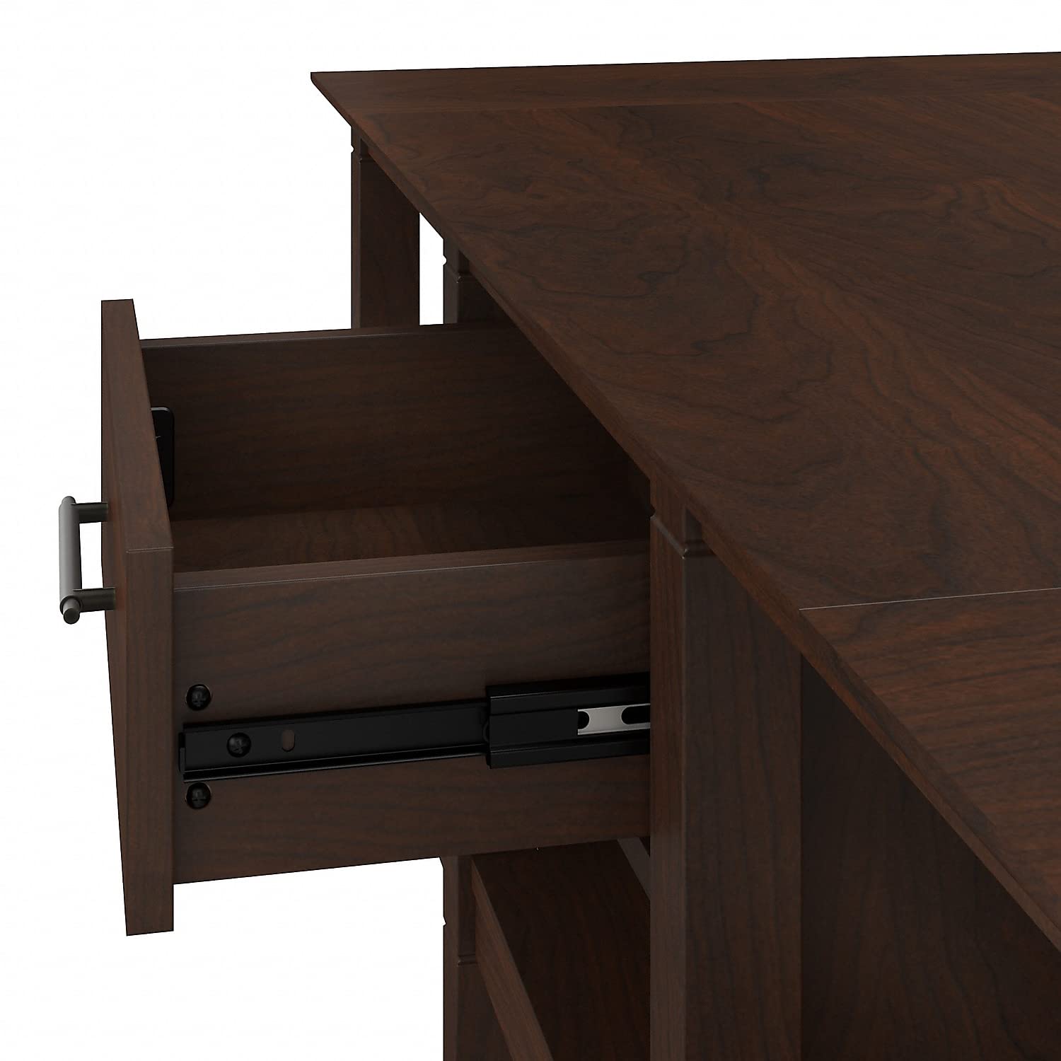 Bush Key West Coffee & End Tables Set - Bing Cherry for Living Room