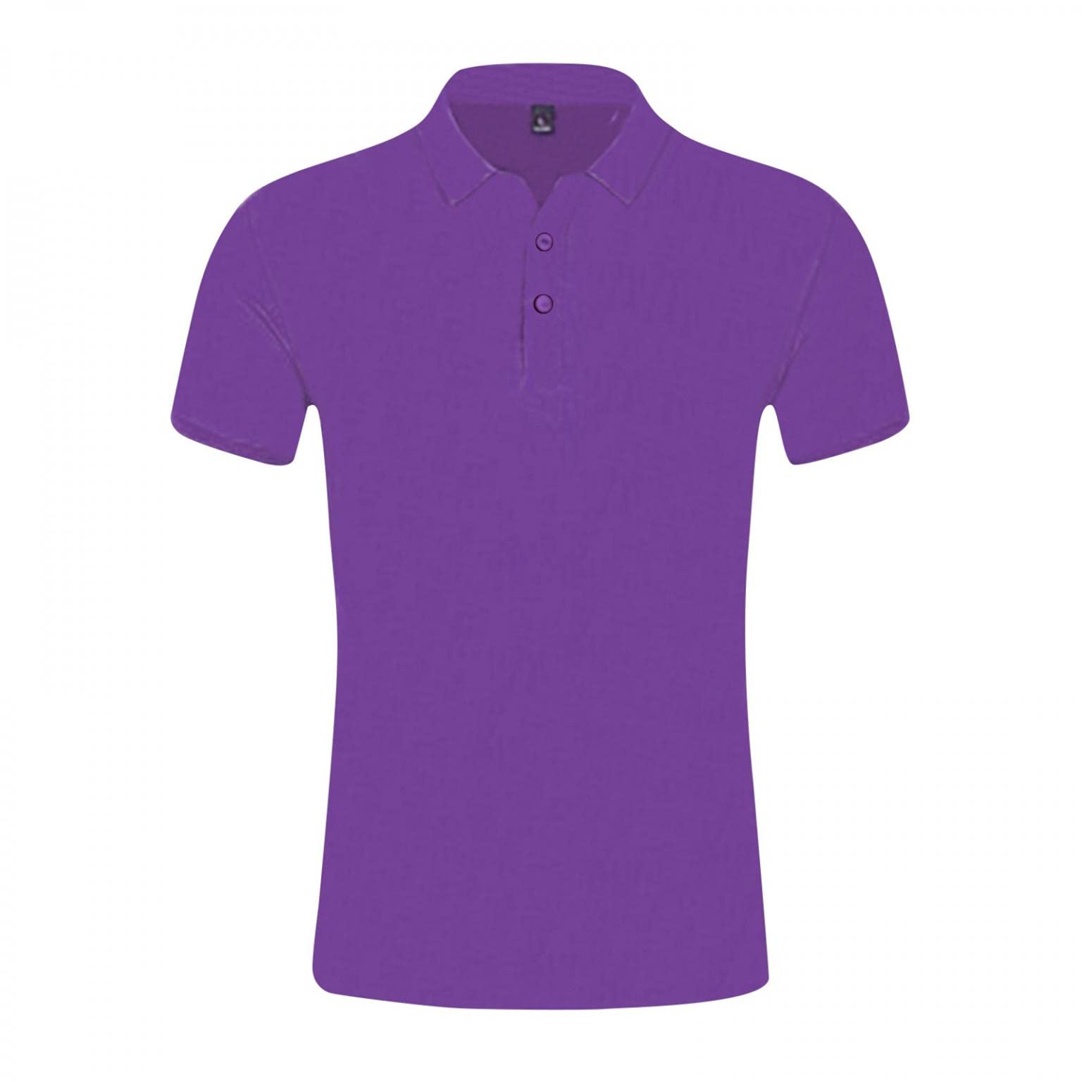 Men's Moisture-Wicking Polo Shirts - Short Sleeve Athletic Golf & Tennis Shirts with Pocket - Breathable Casual T-Shirts for Sports, Work & Outdoor Activities