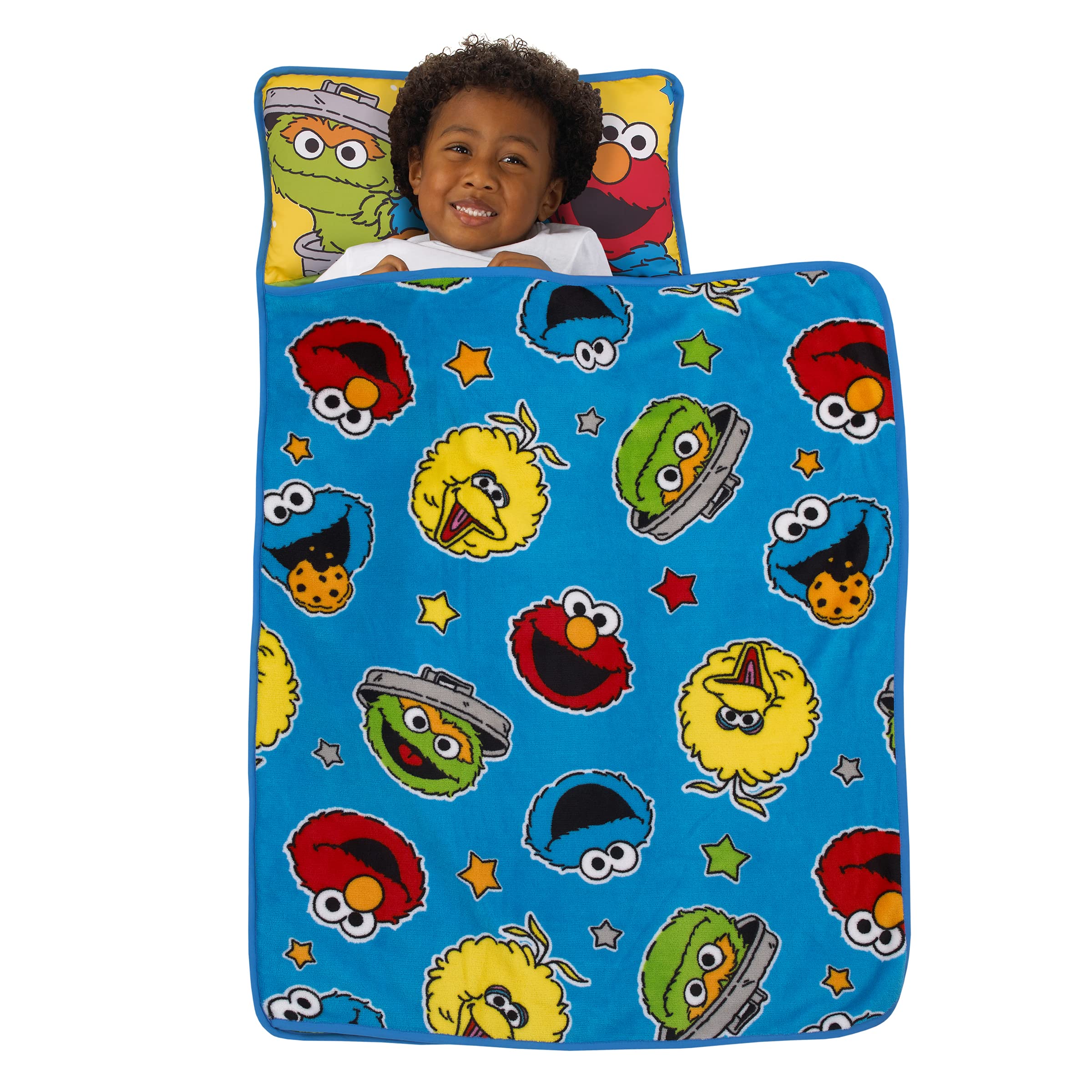 NOJO Toddler Nap Mat - Soft & Comfortable Portable Sleeping Mat for Daycare, Preschool & Travel - Machine Washable & Lightweight for Kids Ages 2-5