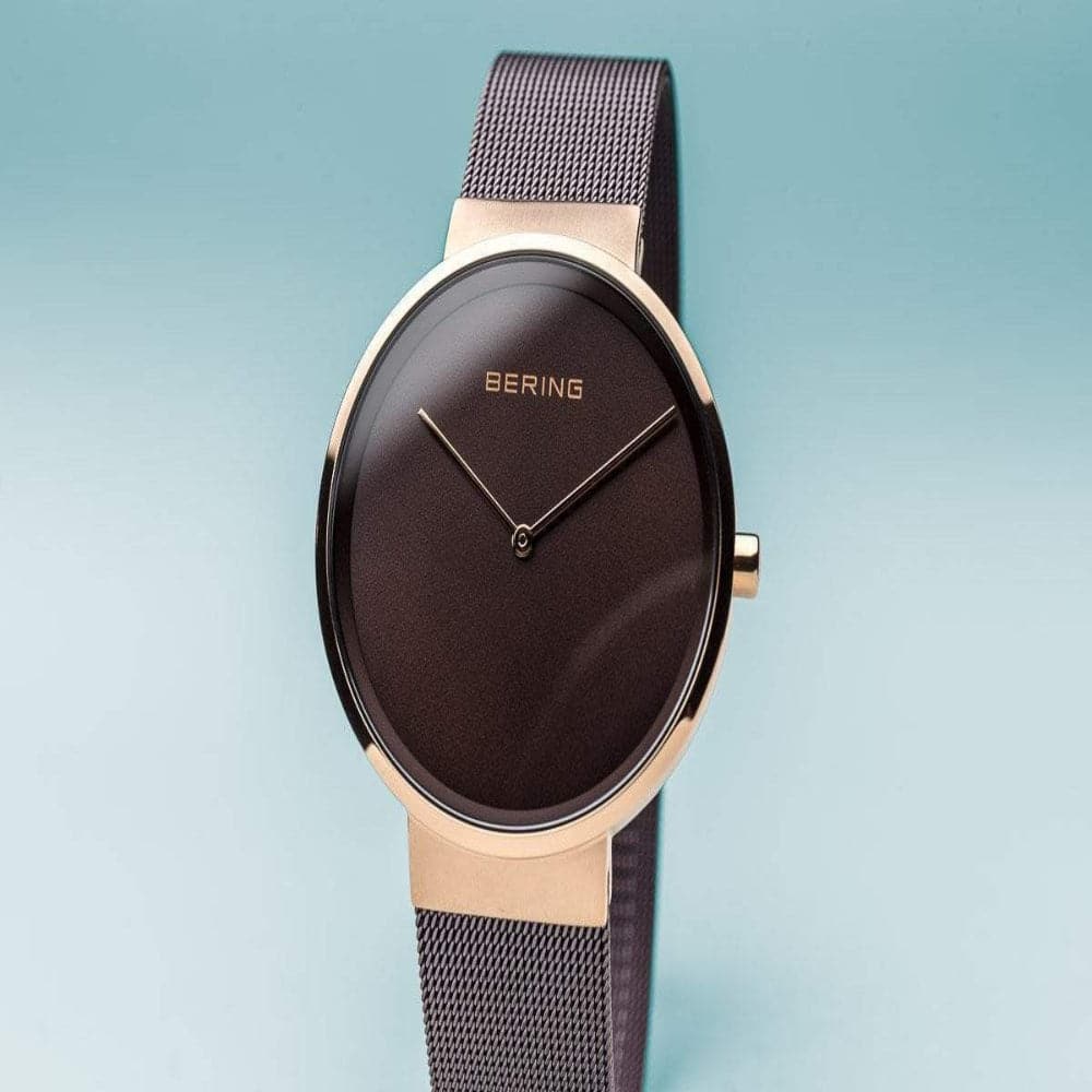 BERING 14539-262 Women's Watch - Elegant Stainless Steel Analog Watch with Date Window, Water Resistant, Perfect for Work, Parties & Everyday Wear