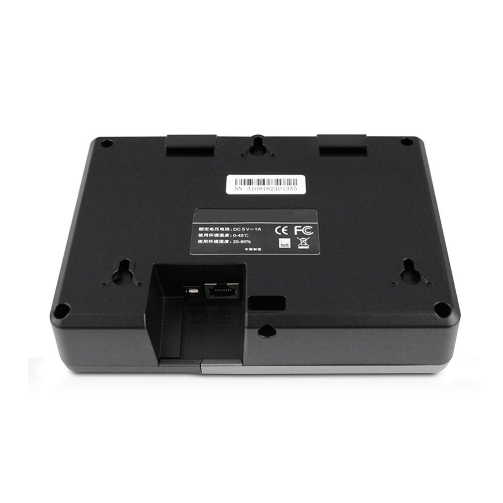 Electric Time Attendance Machine for Office & Company - Employee Sign-in System with Backup | Perfect for Workforce Management & Employee Tracking