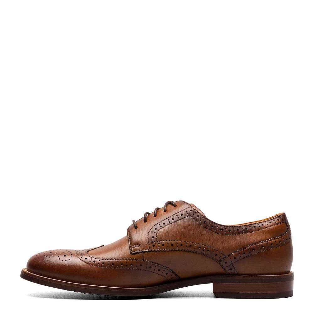 Florsheim Men's Rucci Wingtip Oxford Dress Shoes - Classic Wingtip Style for Business, Office & Formal Occasions