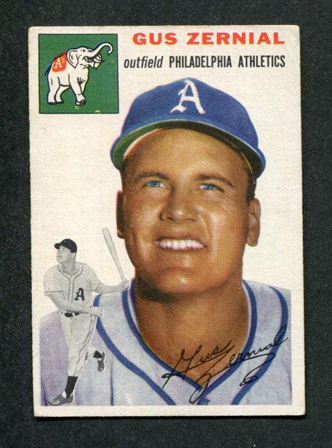 1954 Topps #2 Gus Zernial Philadelphia Athletics Vintage Baseball Card - Perfect for Collectors, Sports Memorabilia Displays & Gift Giving