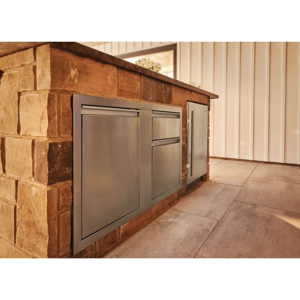 Napoleon BI 4224 1D1W 42 x 24 Inch Large Door & Waste Bin Drawer Combo - Perfect for Kitchen, Restaurant, and Commercial Use