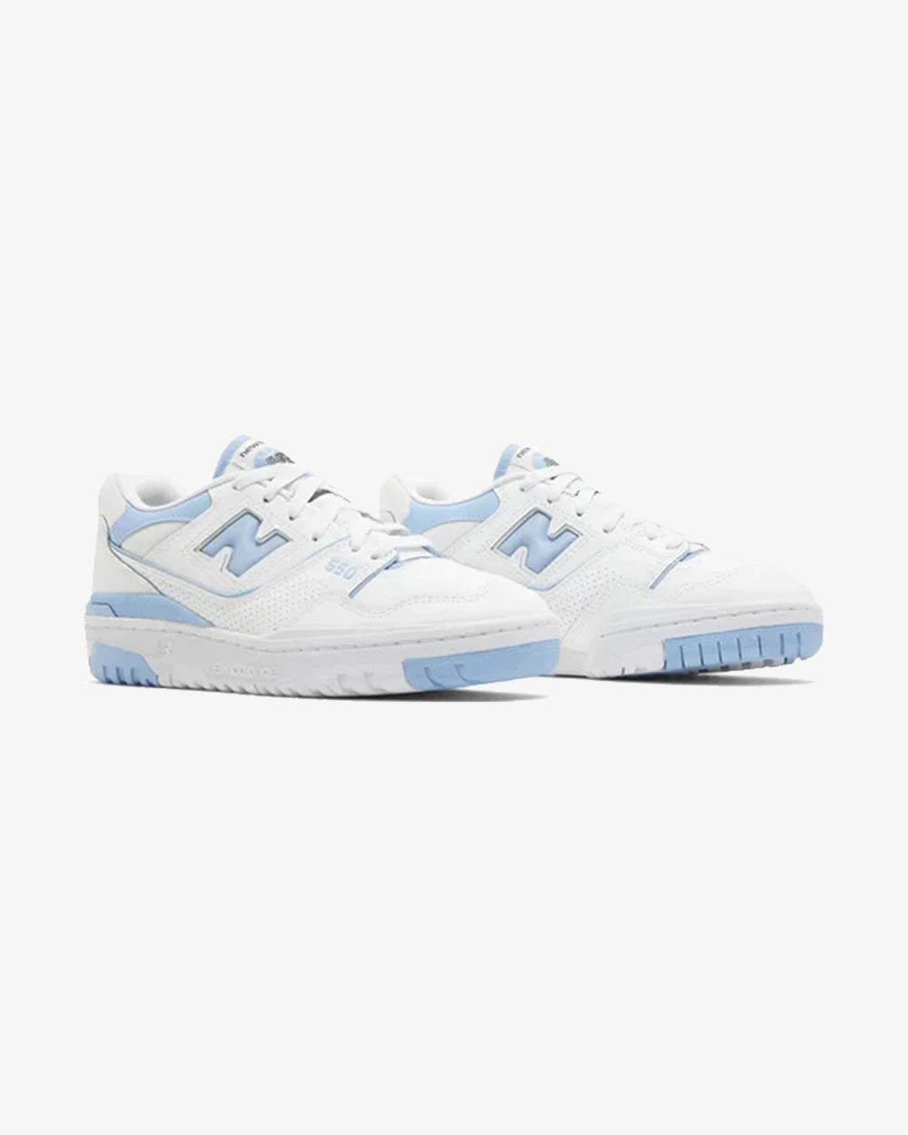New Balance 550 Women's Sneakers in UNC White & Dusk Blue - Stylish Casual Shoes for Women, Perfect for Walking, Running & Everyday Wear