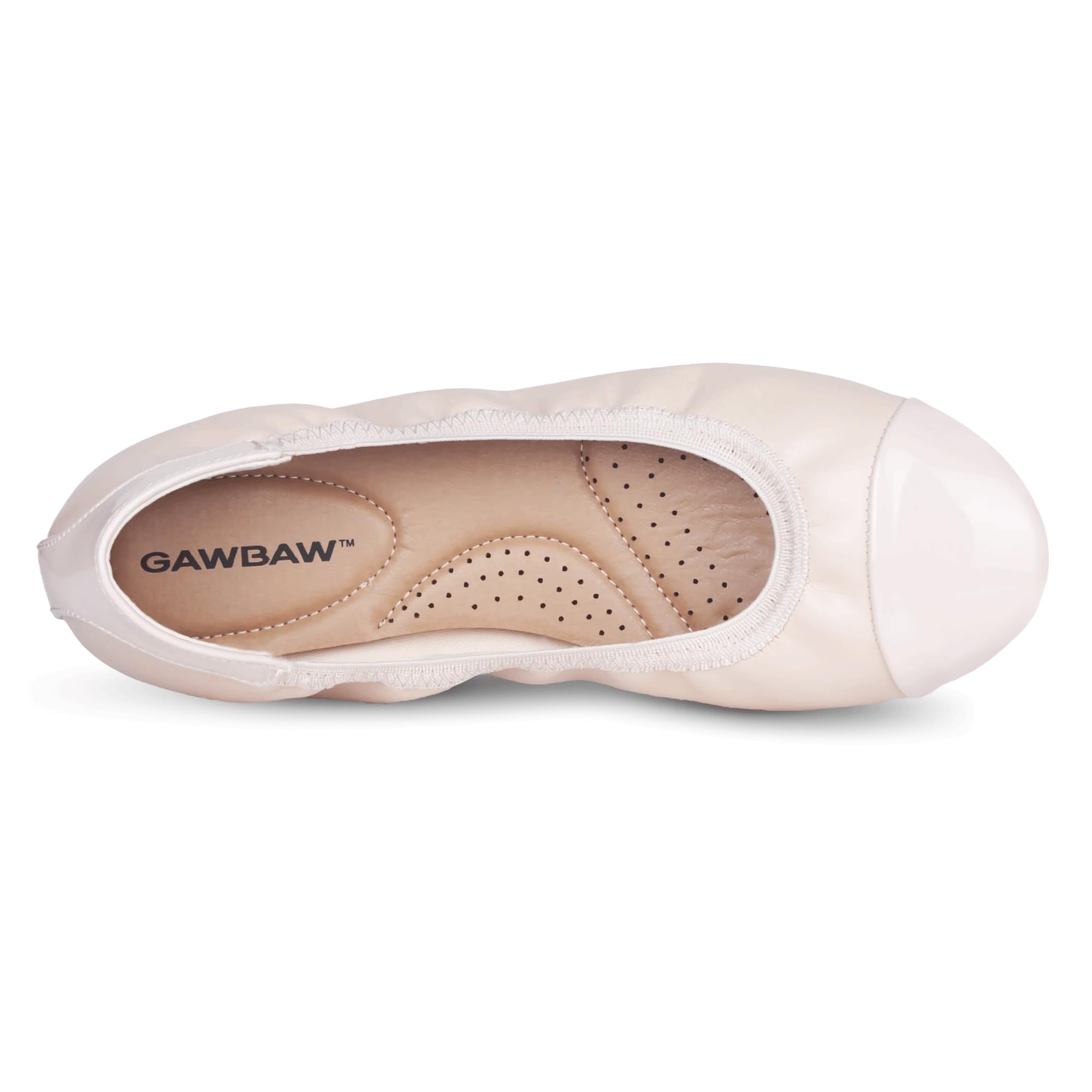 GAWBAW Women's Ballet Flats - Slip On Casual Shoes Round Toe Ballerina Flats for Women | Comfortable Walking Shoes for Work, Travel & Everyday Wear