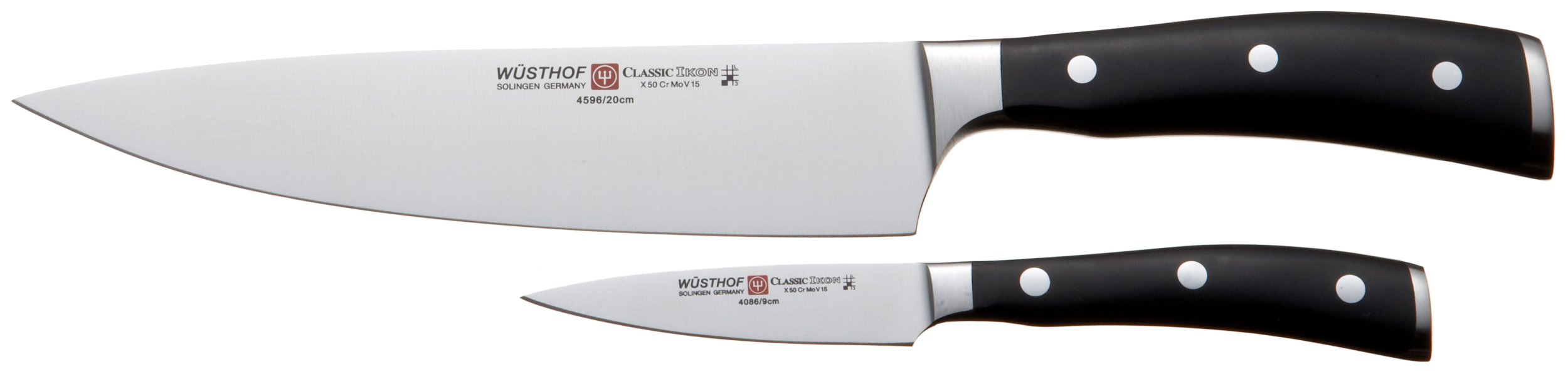 Wusthof Classic Ikon 2-Piece Chef Knife Set - 8
