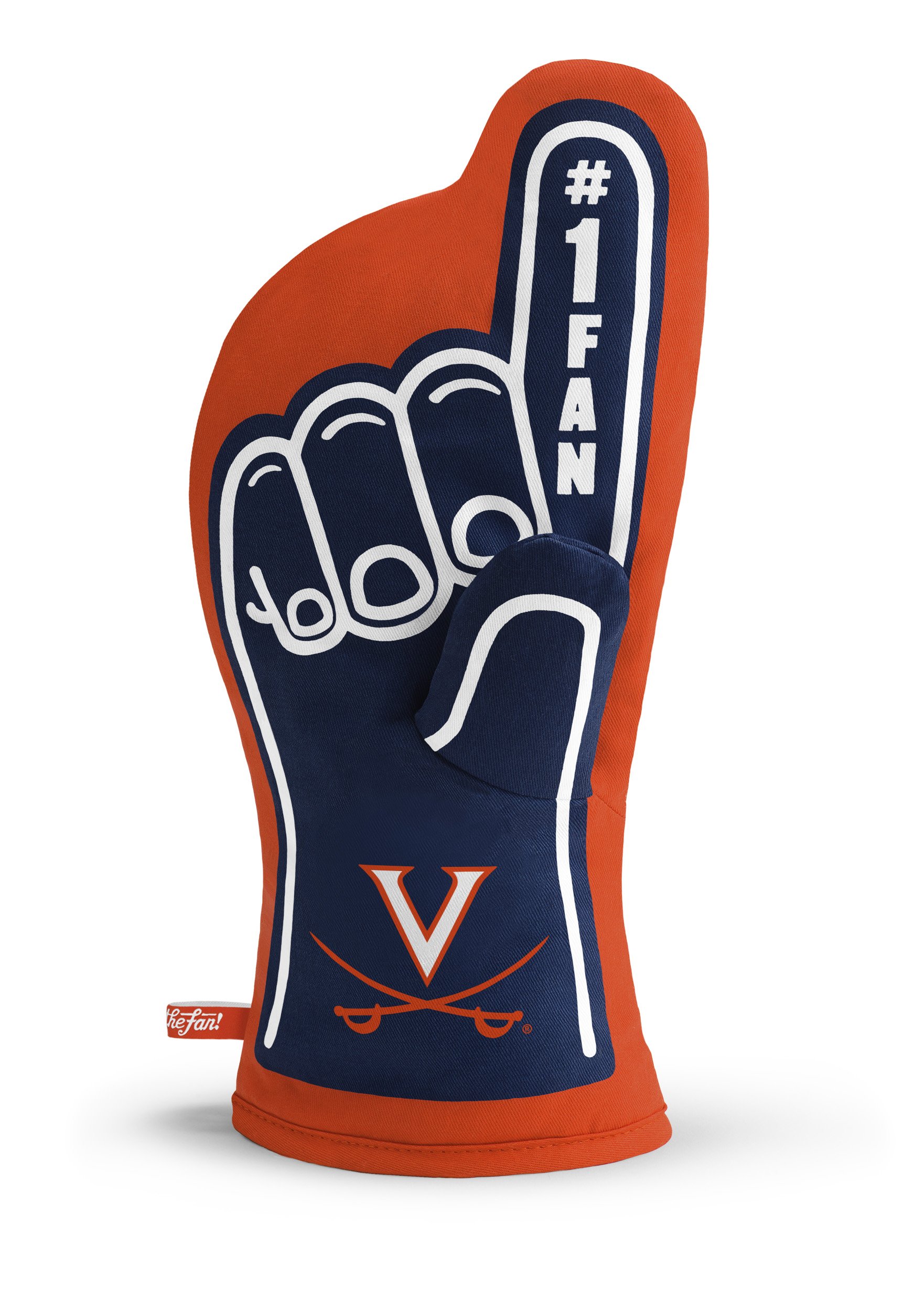 YouTheFan NCAA #1 Oven Mitt - Heat Resistant & Team Spirit Kitchen Glove for Baking, Grilling & Cooking - Perfect for College Football Fans & Game Day Parties