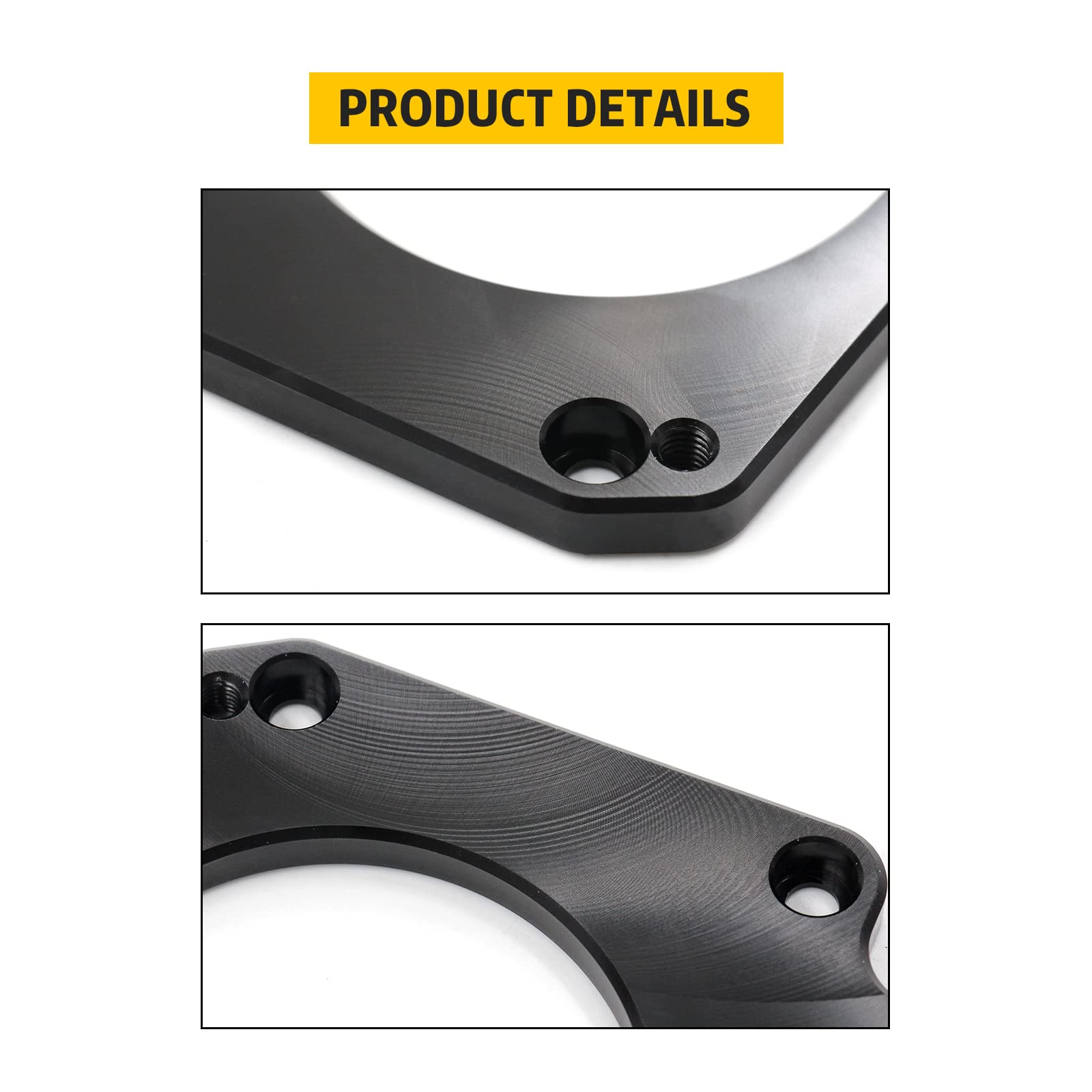LS Throttle Body Adapter - 3 Bolt to 4 Bolt Conversion Kit for LS Engines - Compatible with LS1 LS2 LS6 - Upgrade Your Intake System for Better Performance