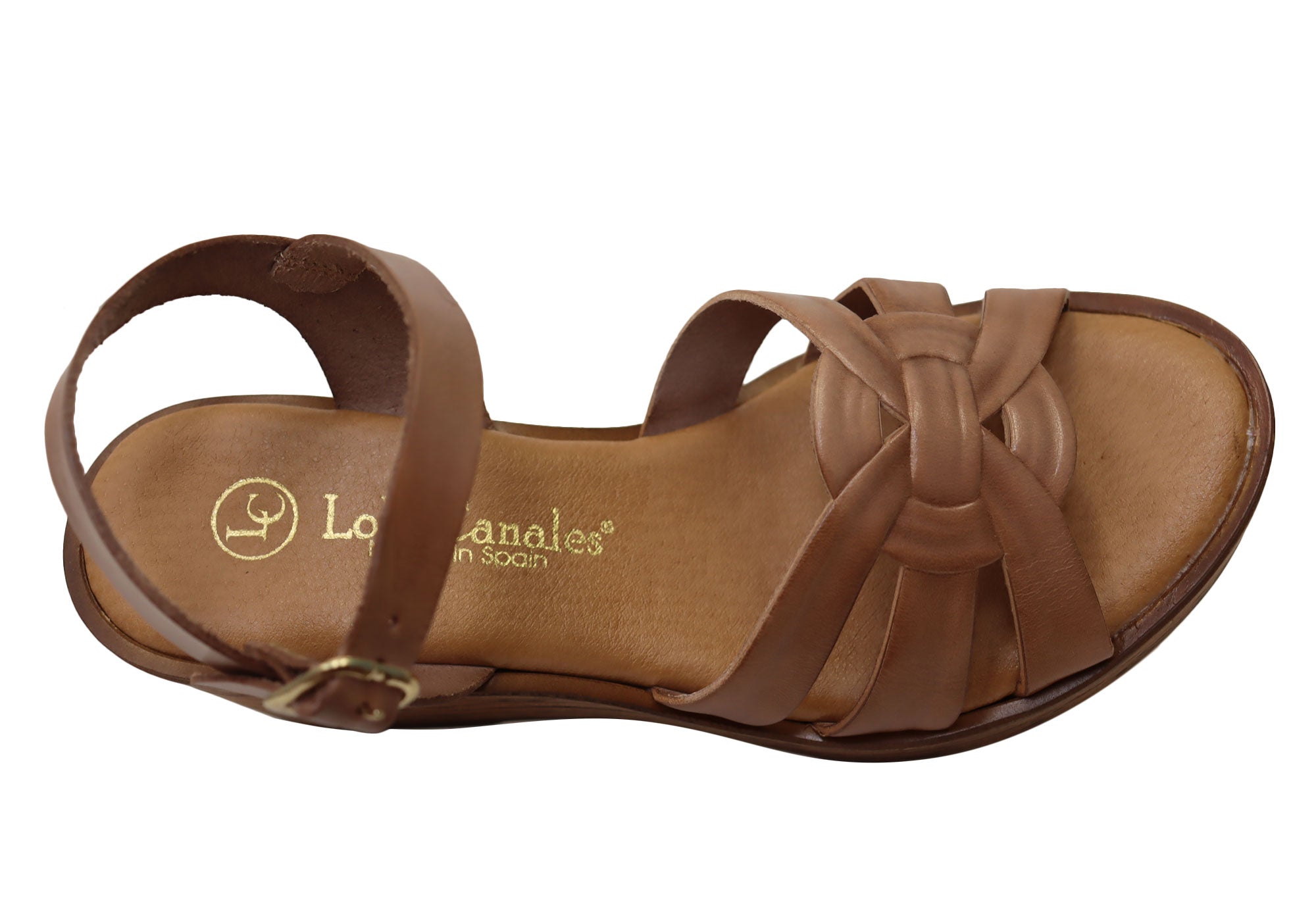 Lola Canales Women's Spanish Leather Wedge Sandals - Comfortable & Stylish Summer Shoes for Beach, Vacation & Casual Outings
