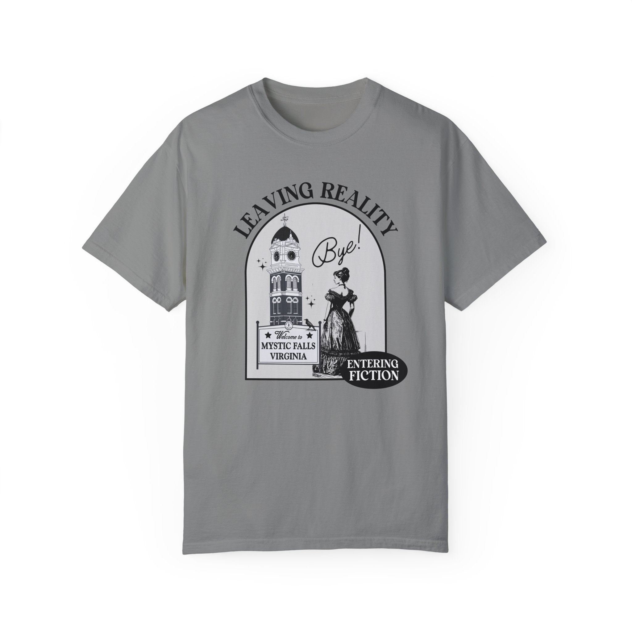 Entering Fiction T-Shirt - Stylish Graphic Tee for Men & Women - Perfect for Casual Wear, Gifts, and Pop Culture Fans
