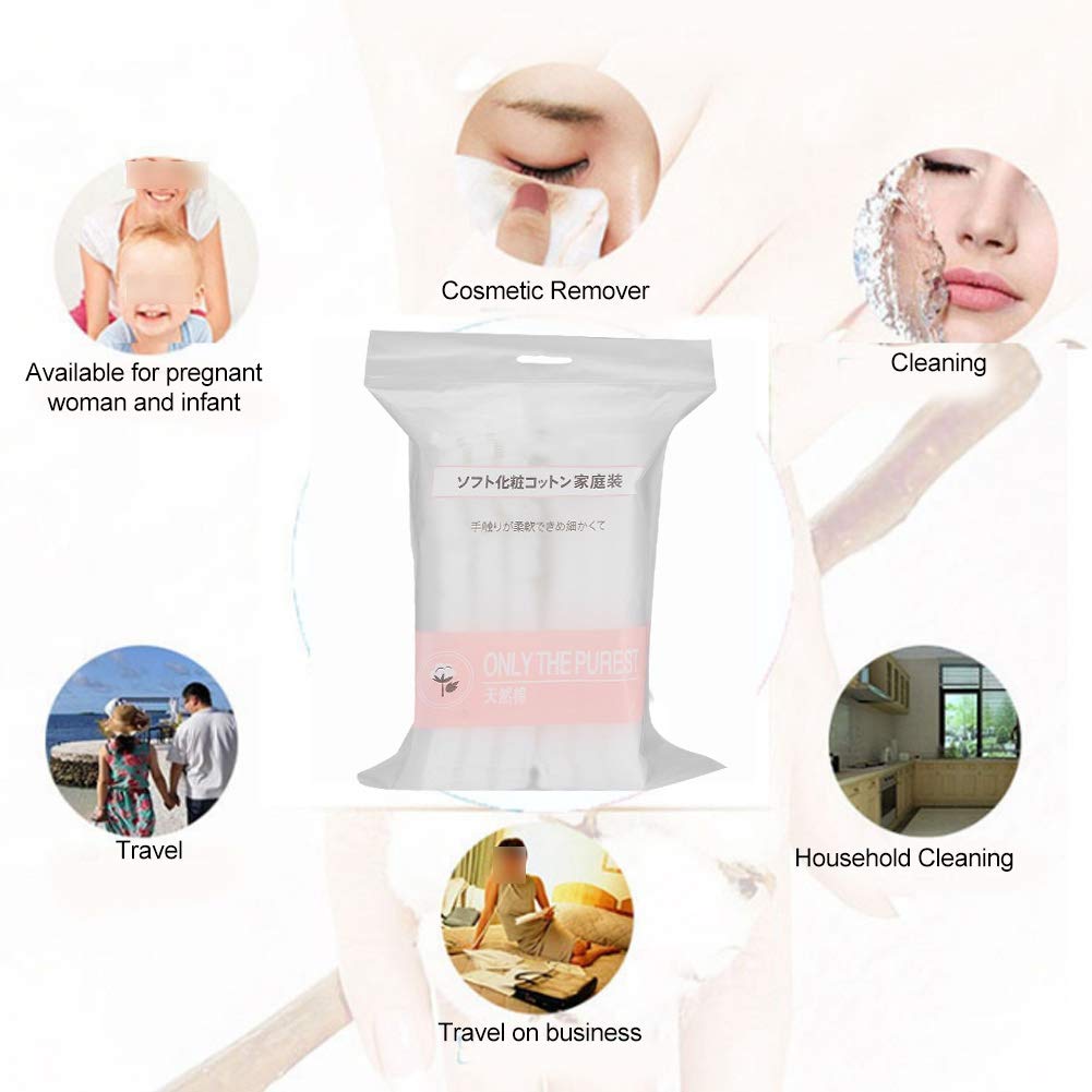Soft Makeup Remover Cotton Pads - 150 Pieces Gentle Cosmetic Wipes for Face Cleansing & Skin Care | Perfect for Home Use, Travel & Gift Giving