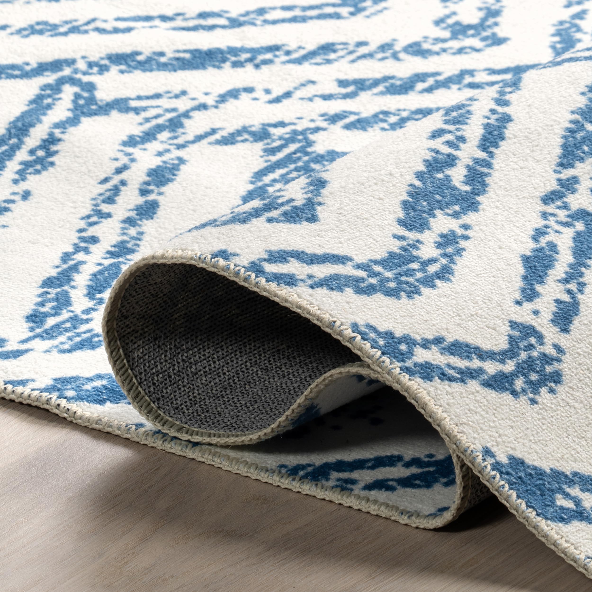 nuLOOM Rosanne Washable Geometric Runner Rug 2'6
