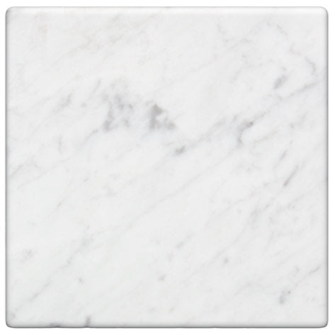 Premium Carrara White Gioia Marble 4x4 Subway Tile - Classic Kitchen Backsplash & Bathroom Wall Tile for Elegant Home Decor