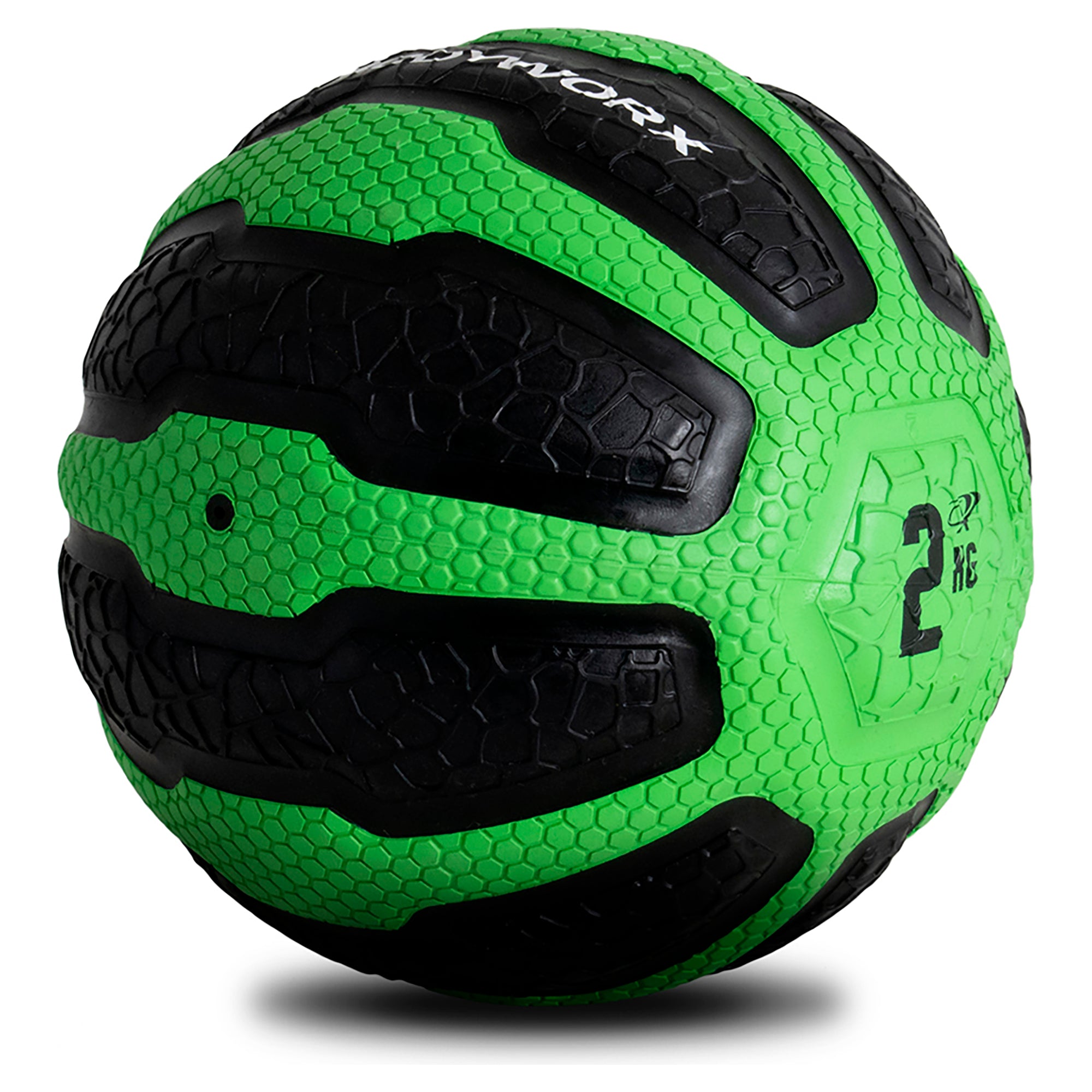 2Kg Medicine Ball - Heavy Duty Exercise Ball for Strength Training, CrossFit, and Home Workouts - Perfect for Fitness, Gym, and Physical Therapy