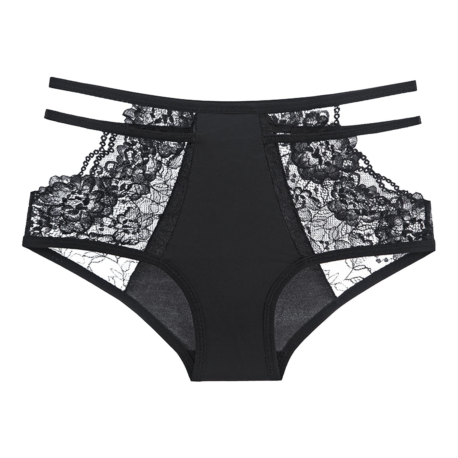 Women's Fashion Socks with Words & Cotton Lace Bikini Panties Set - Soft Stretch Hipster Underwear for Everyday Comfort - Perfect for Casual Wear, Lounge, and Gift Giving