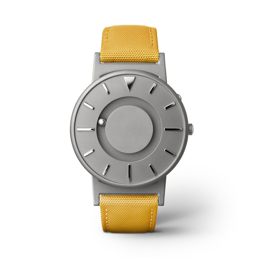 Eone The Bradley Canvas Watch - Minimalist Analog Watch for Men & Women - Stylish Waterproof Wristwatch for Business, Casual & Outdoor Activities
