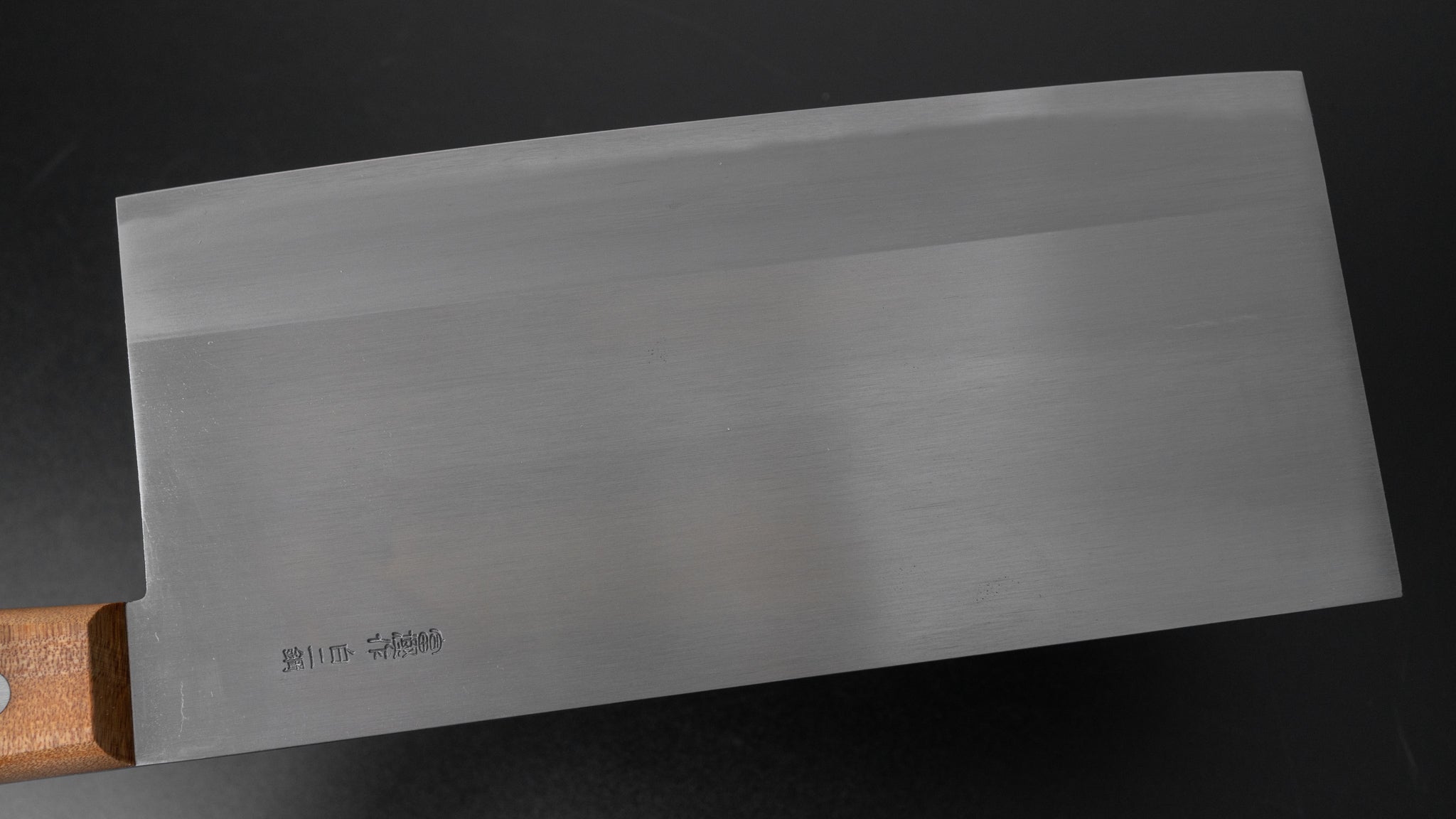 Hitohira Togashi White #2 Migaki Chinese Chef Cleaver 220mm - Premium Japanese Kitchen Knife with Gumi Wood Handle (#7) - Perfect for Slicing, Dicing & Chopping Vegetables, Meat & Herbs