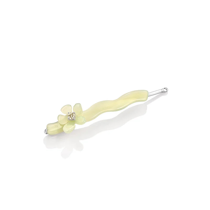 Jasmine Bobby Pins - Elegant Floral Hair Clips for Women, Secure Hold for All Hair Types - Perfect for Weddings, Parties & Everyday Styling