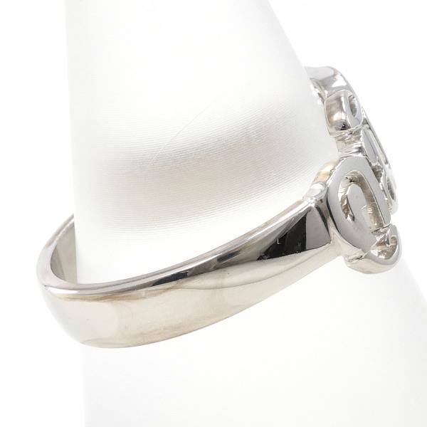 18K White Gold Diamond Ring - Size 15 for Women | Elegant Wedding, Engagement & Anniversary Jewelry Gift