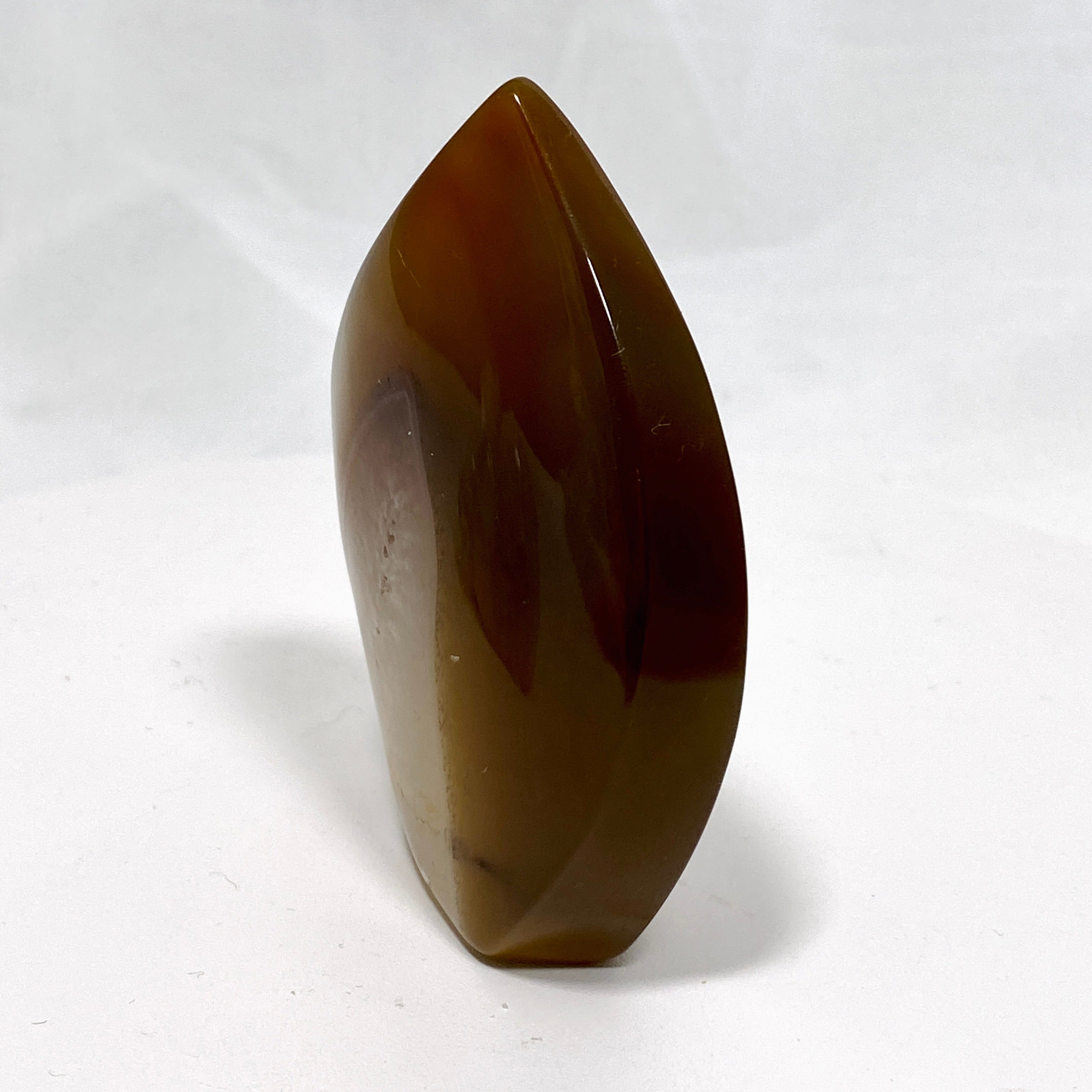 Agate Flame AGF 01 - Premium Natural Agate Stone for Jewelry Making, Home Decor & Spiritual Healing | Perfect for Necklaces, Bracelets & Meditation Spaces