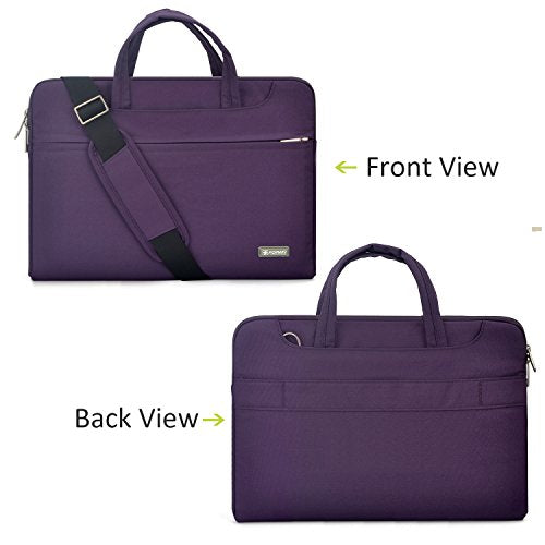 15.6 Inch Waterproof Laptop Sleeve Case - Durable Business Notebook Carrying Bag for MacBook, Dell, HP - Perfect for Office, Travel & School Commute