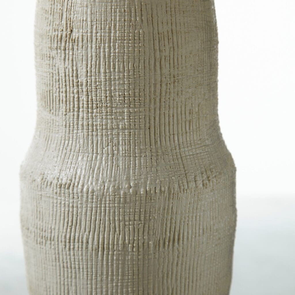 Cyan Design 10920 Leela Vase - White Ceramic Home Decor, Medium Size for Living Room, Dining Table & Wedding Centerpieces