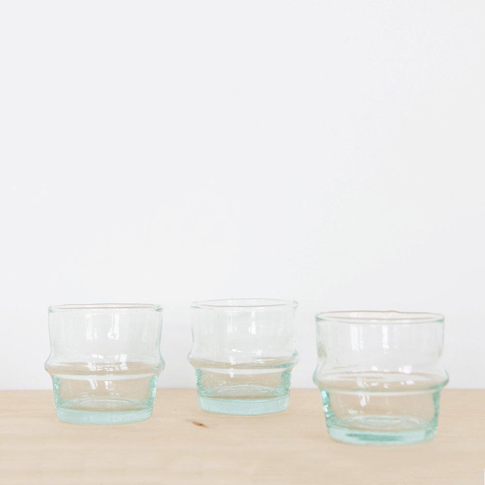 Eco-Friendly Recycled Glass Tealight Candle Holders - Set of 2 for Home Decor, Wedding Centerpieces & Romantic Ambiance